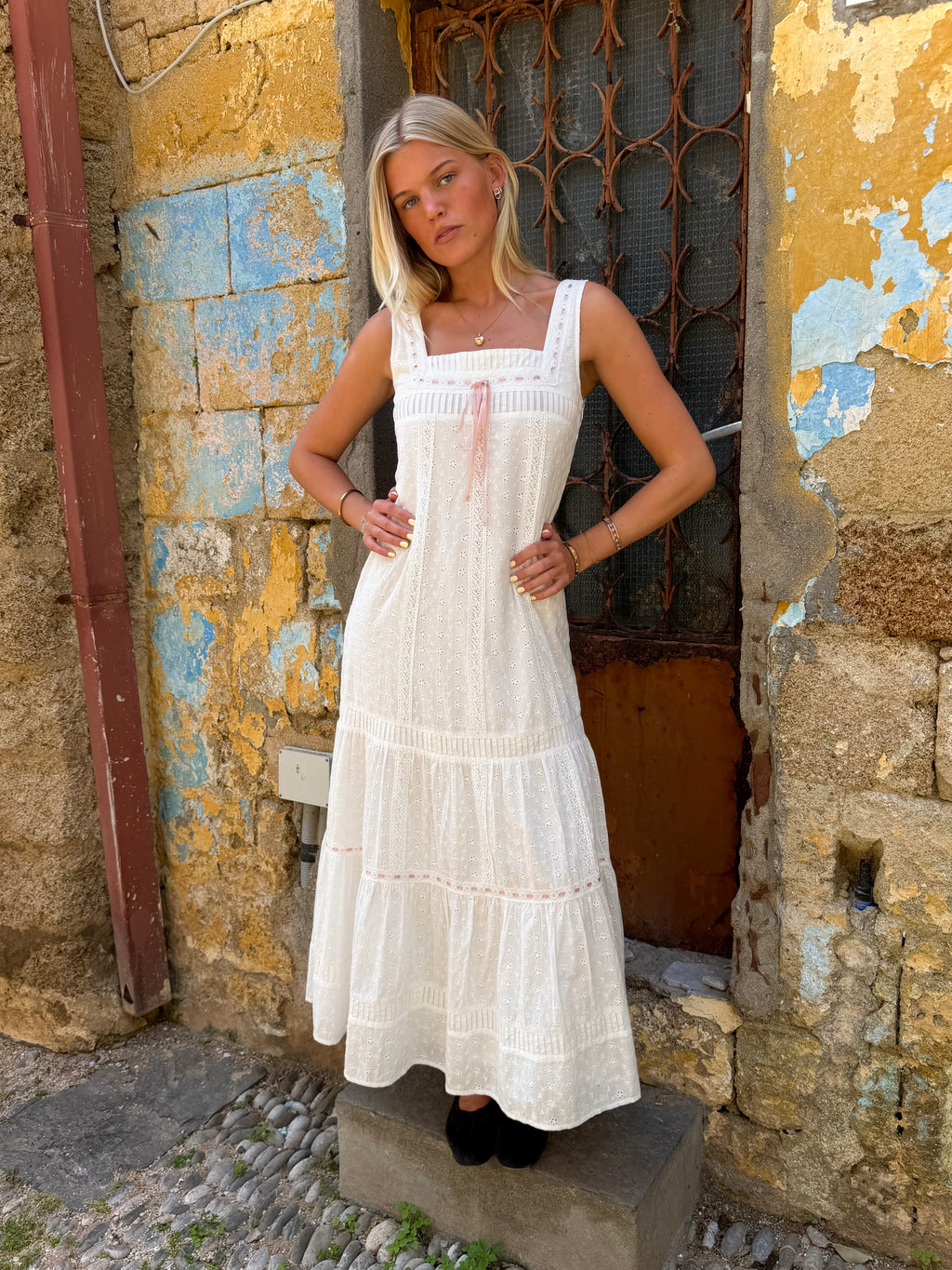 Mara Maxi Dress - White