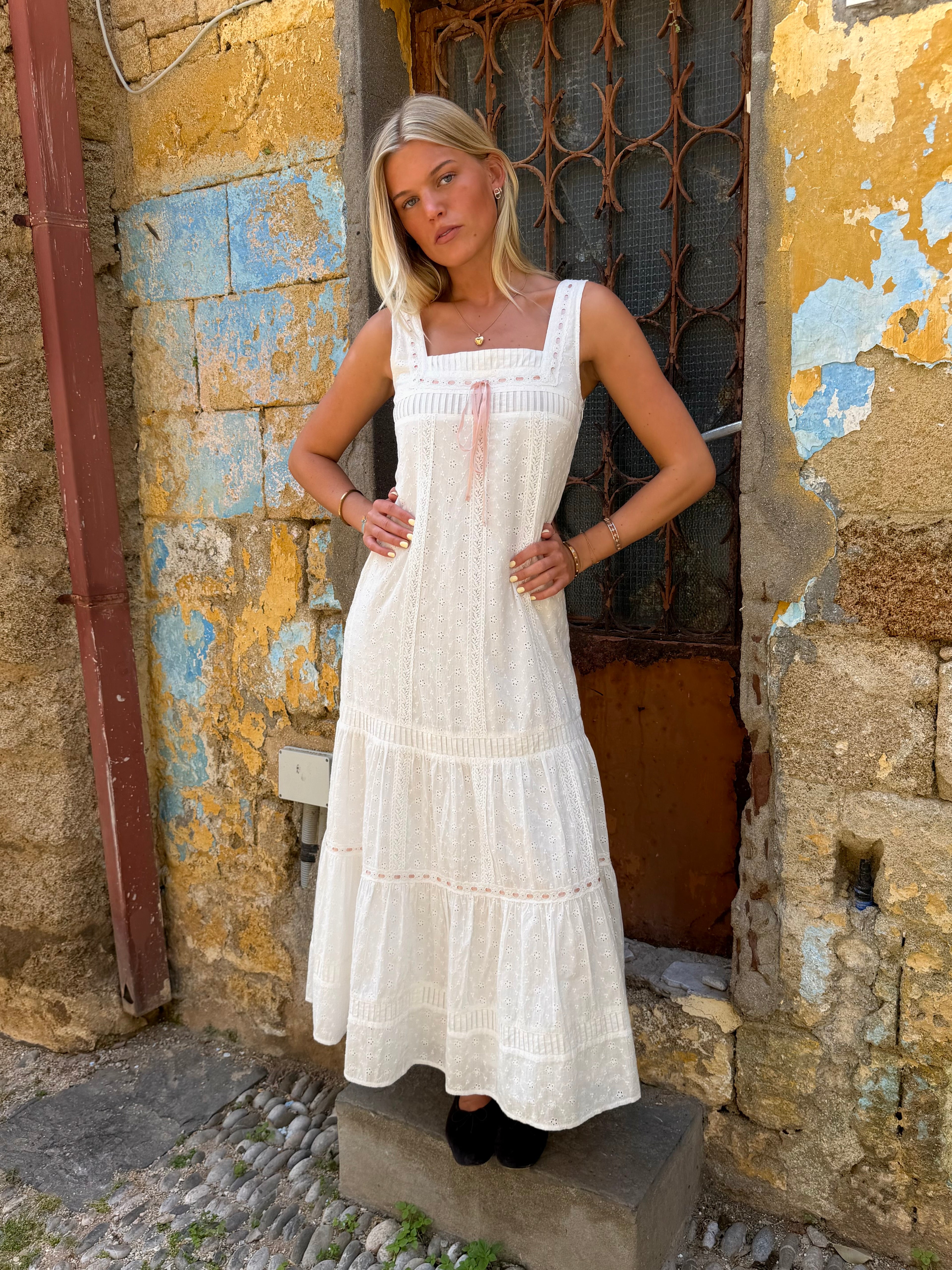 Mara Maxi Dress - White