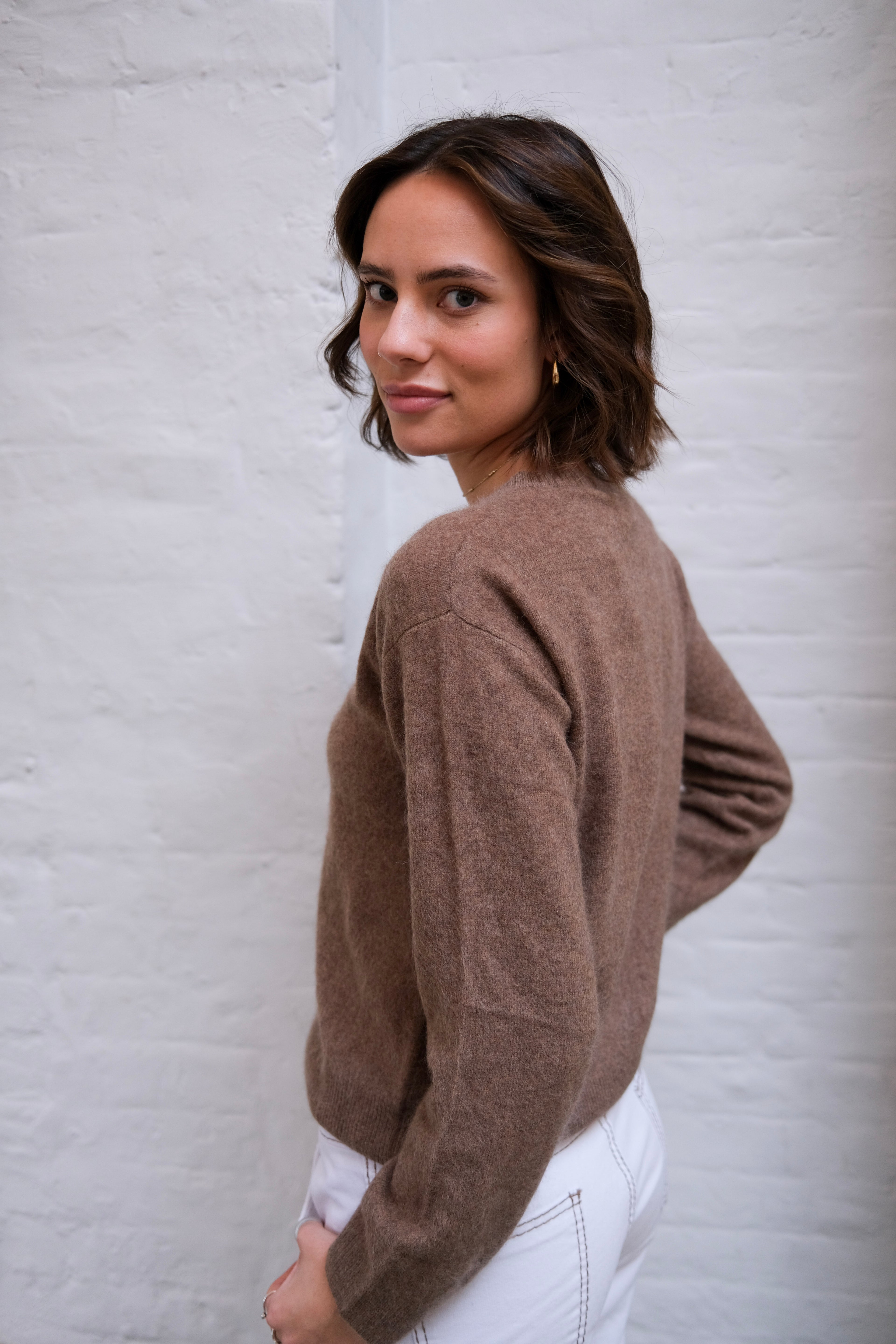 Isla Cardigan - Brown