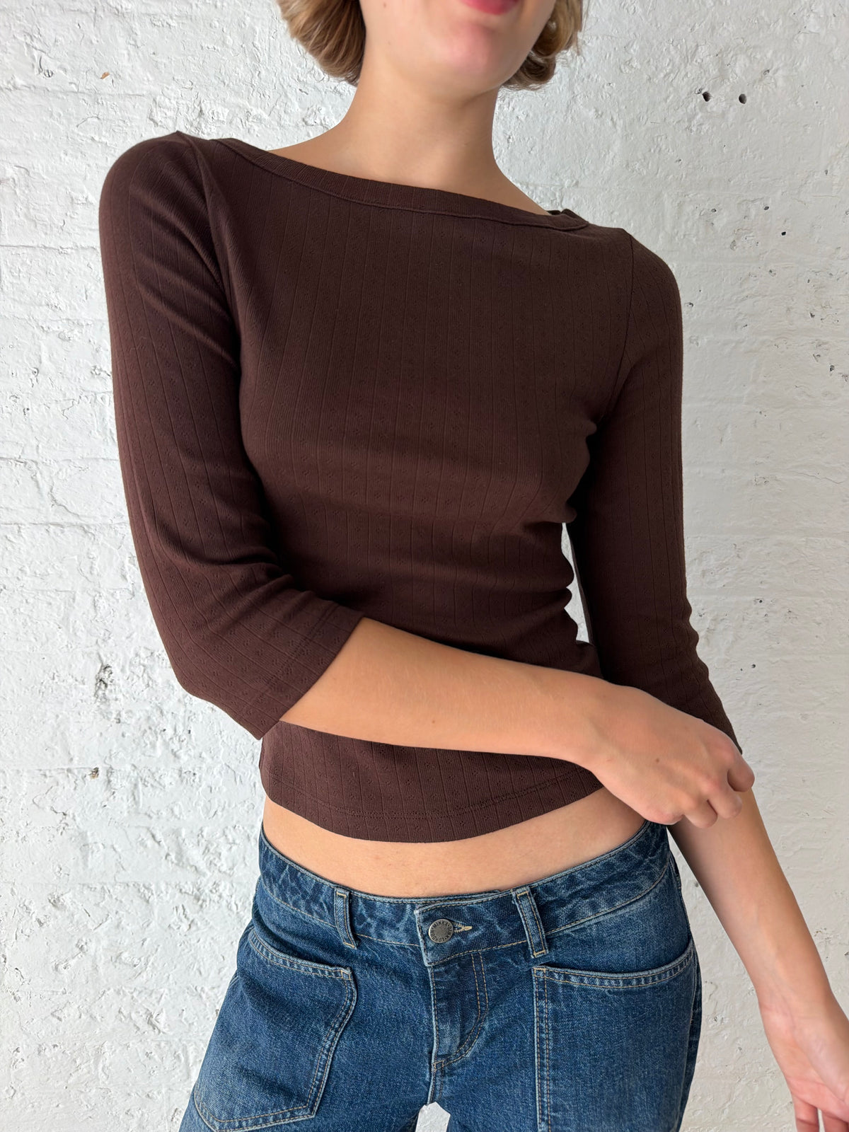 Vera Top - Brown