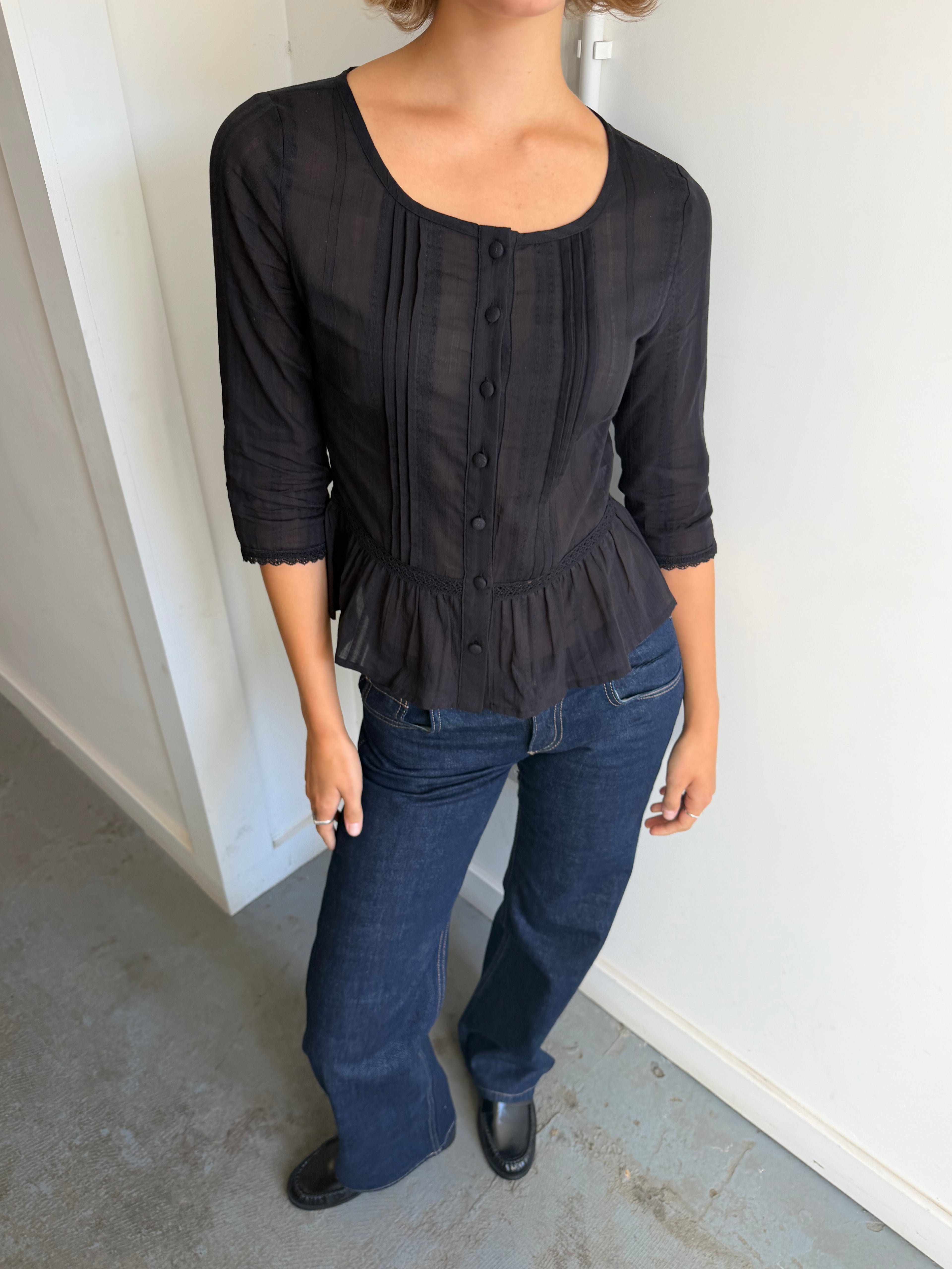 Alba Blouse - Black