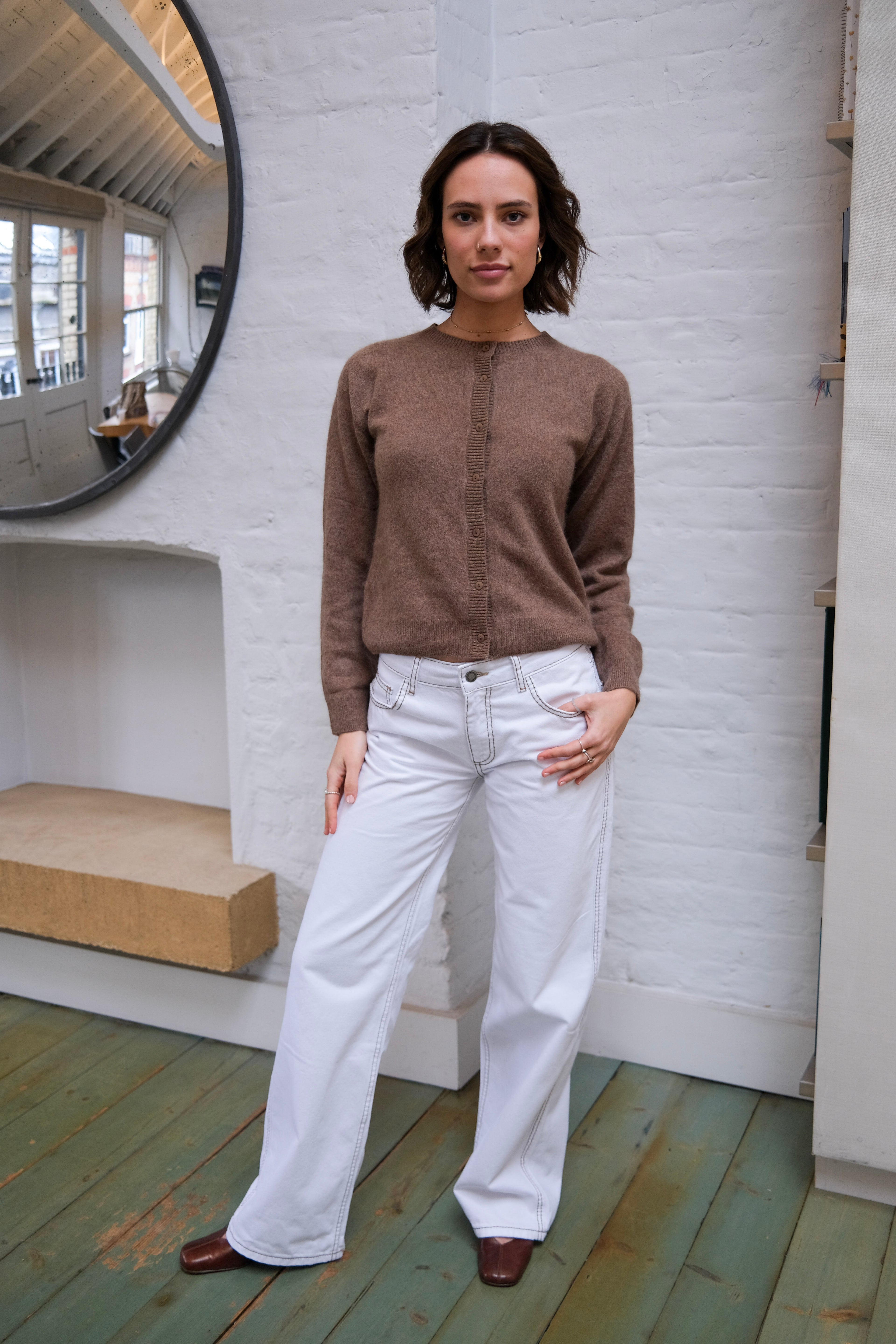 Isla Cardigan - Brown