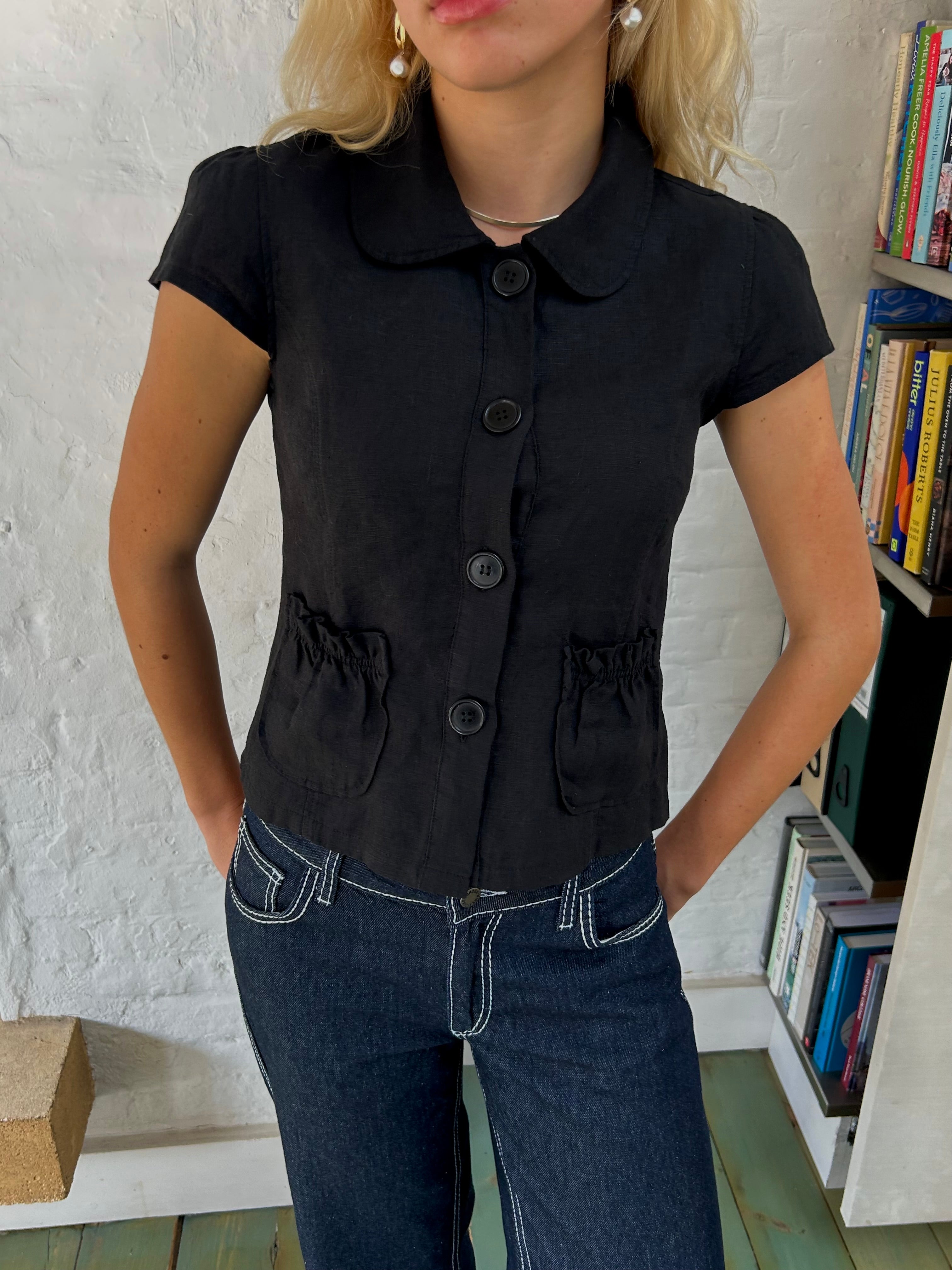 The Margot Top - Black