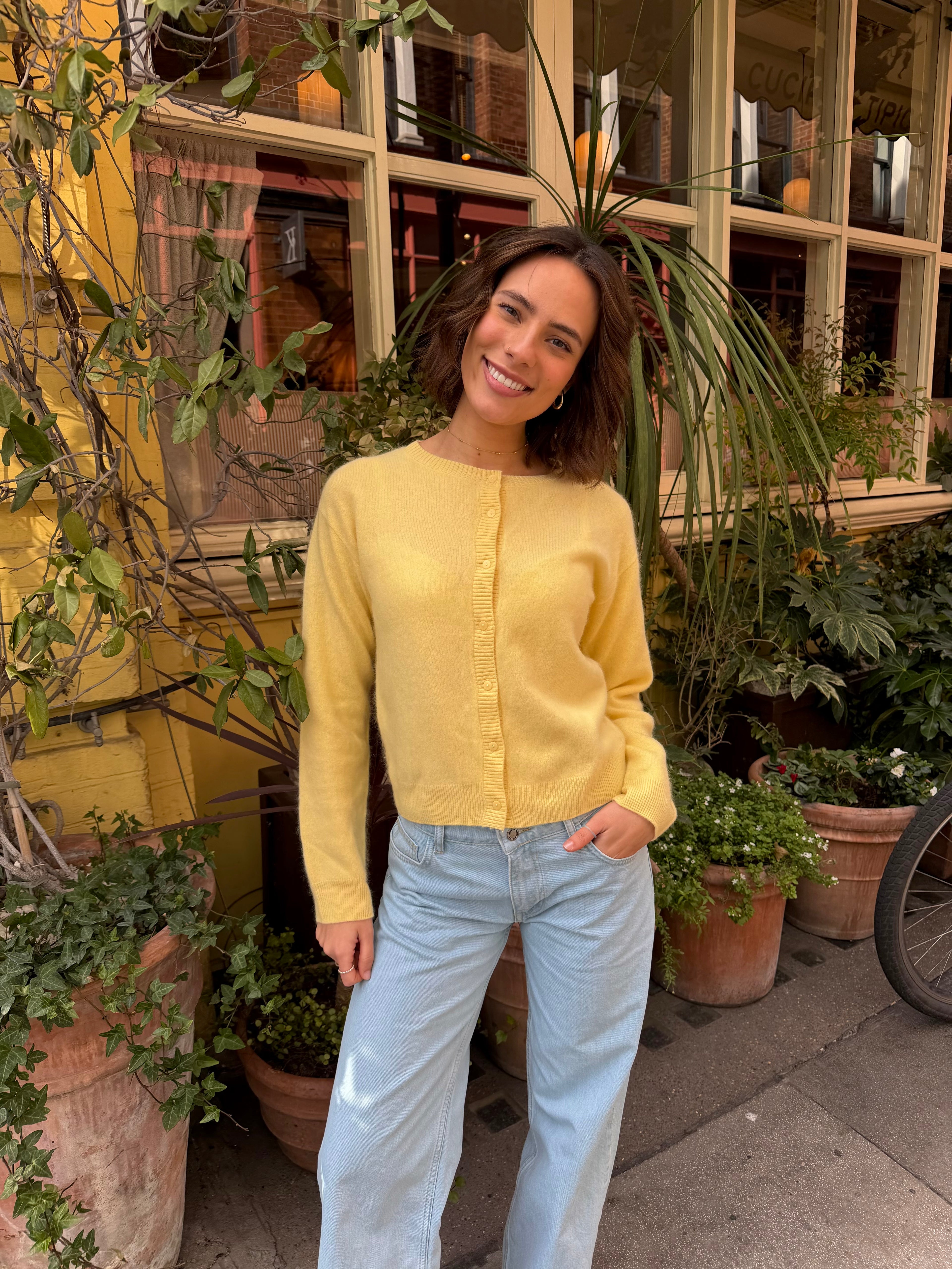 Isla Cardigan - Butter