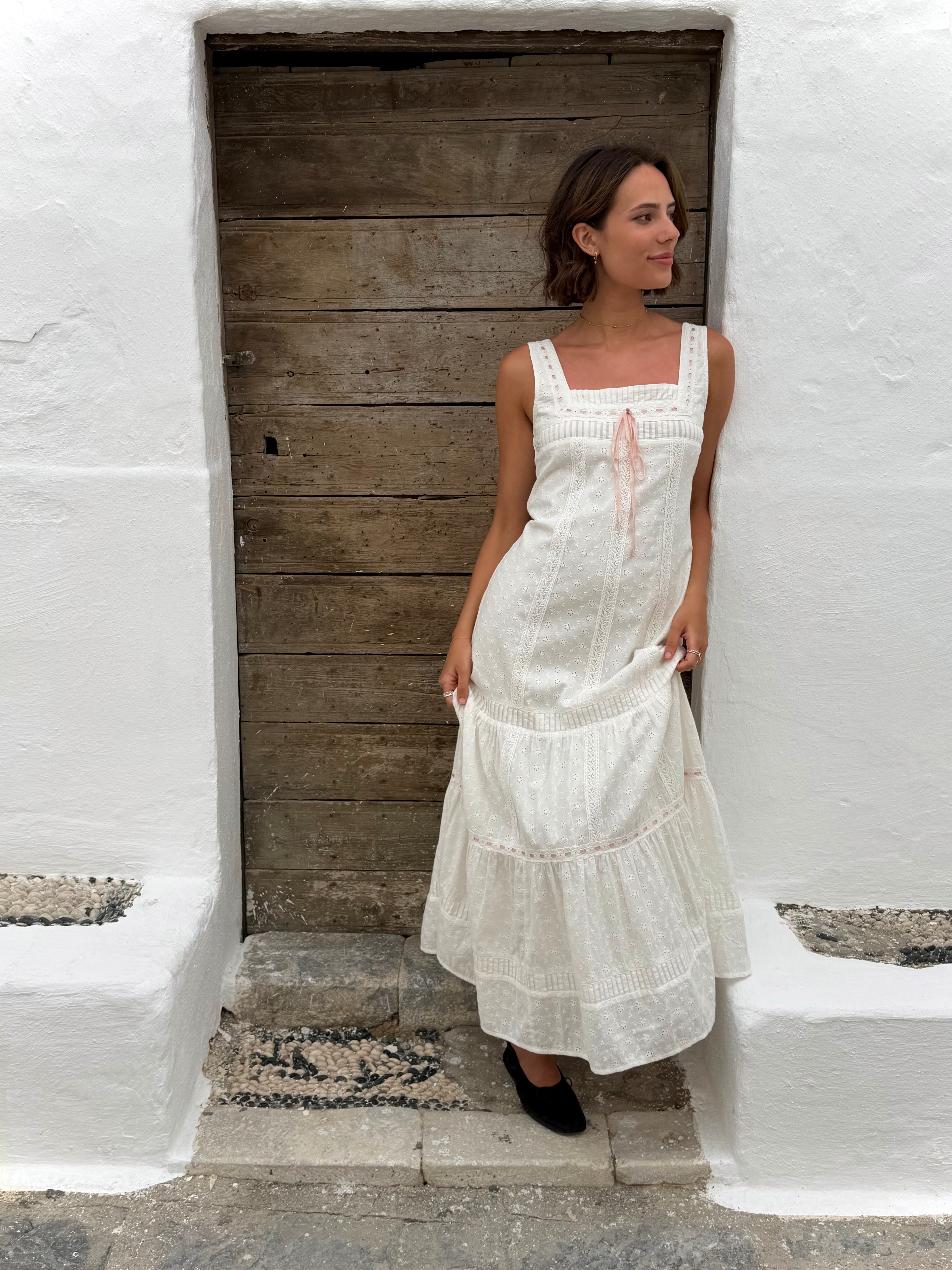Mara Maxi Dress - White
