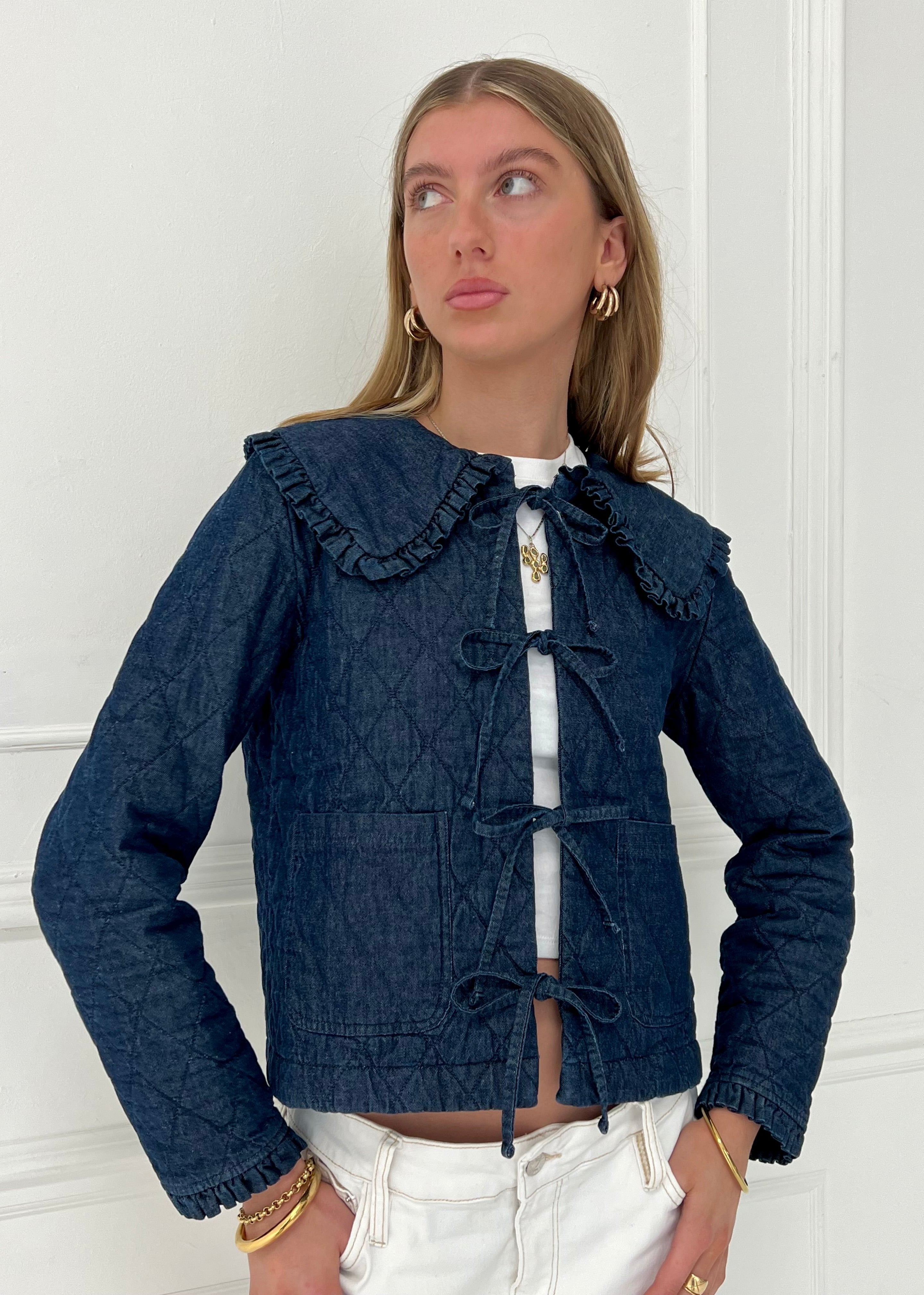 Denim Quilted Jacket