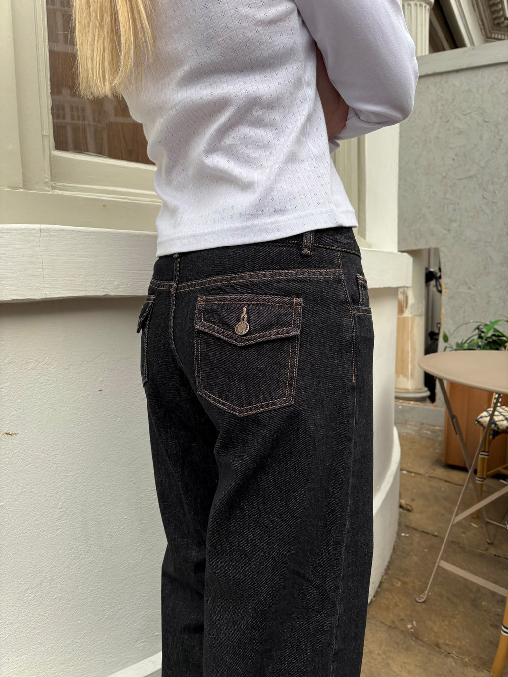 Nina Jeans - Black Wash