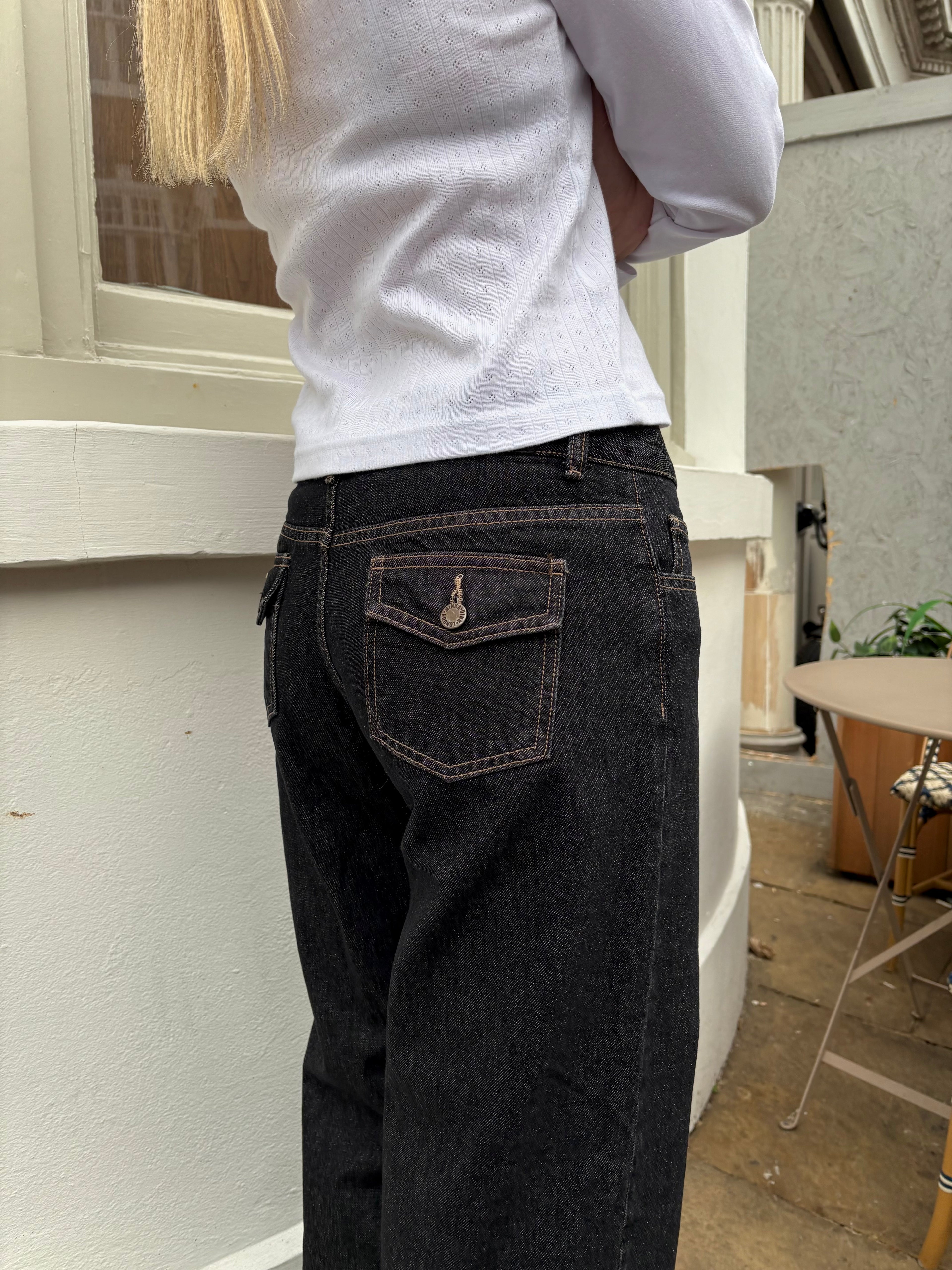 Nina Jeans - Black Wash