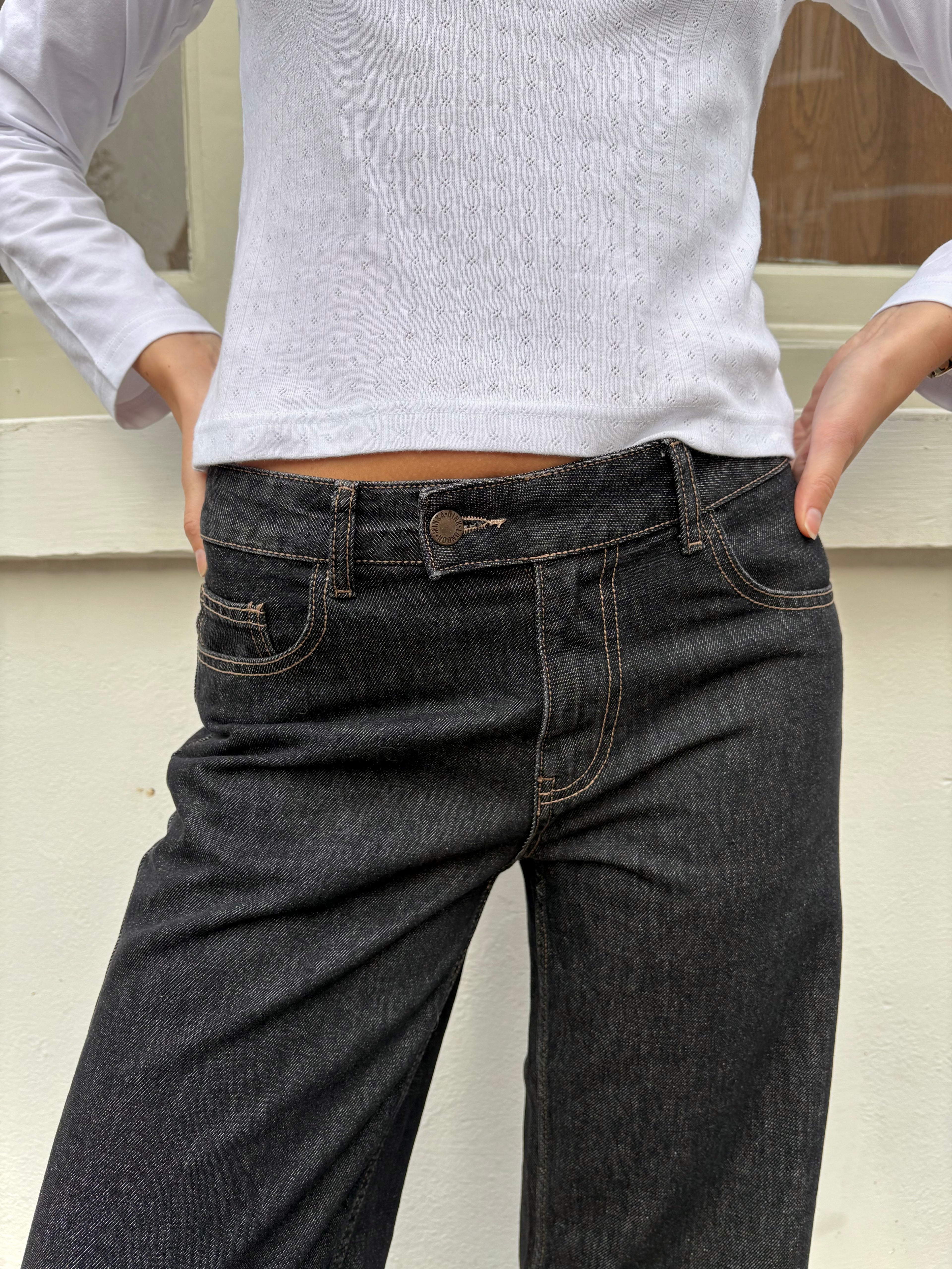 Nina Jeans - Black Wash