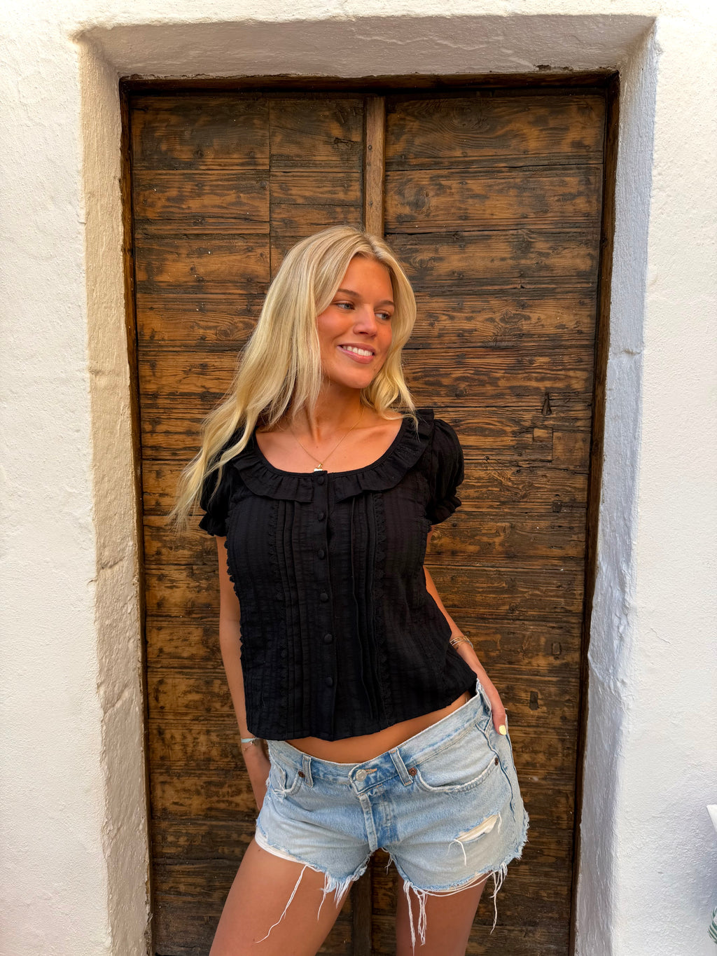 Ines Blouse - Black