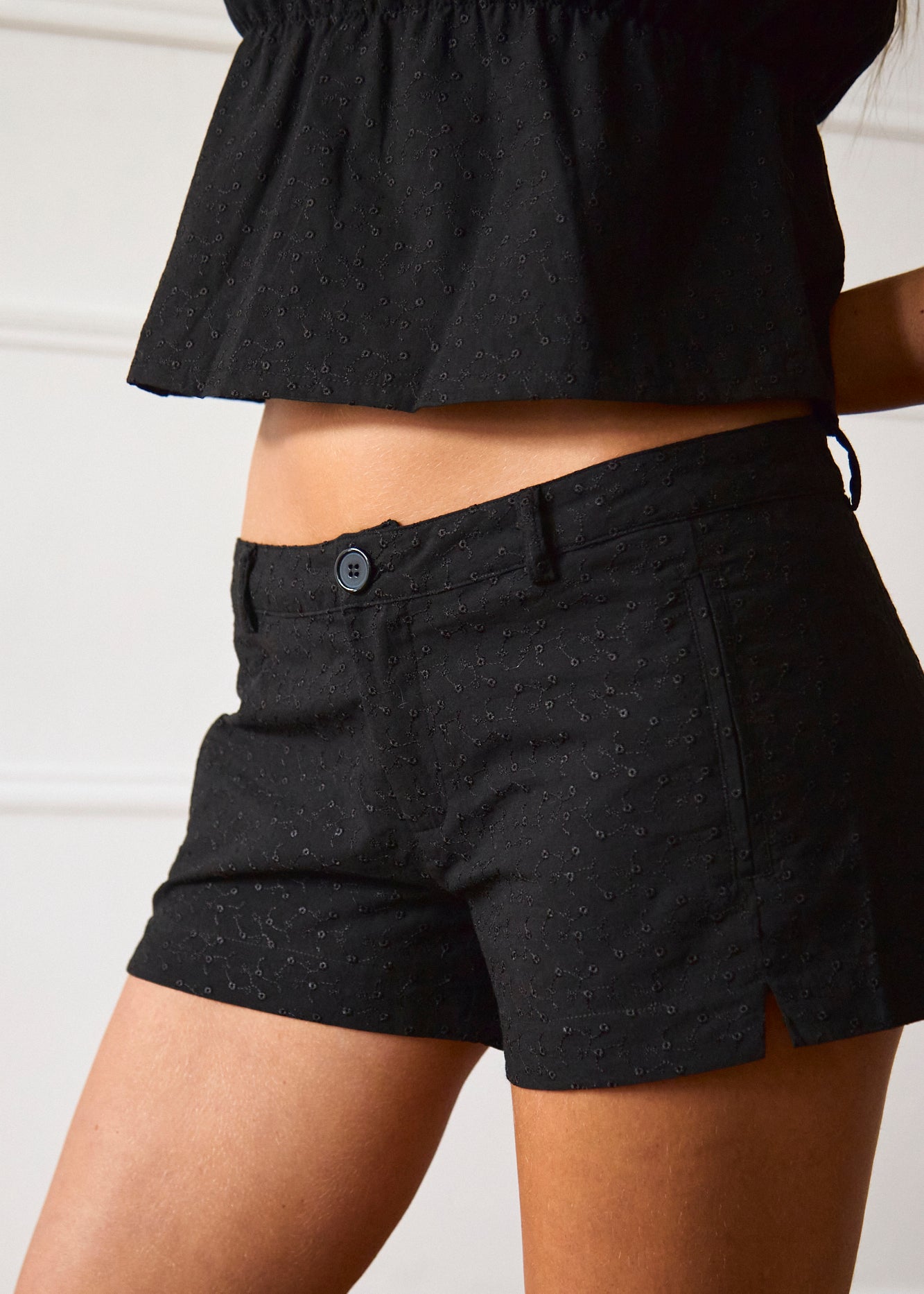 Black Mini Shorts