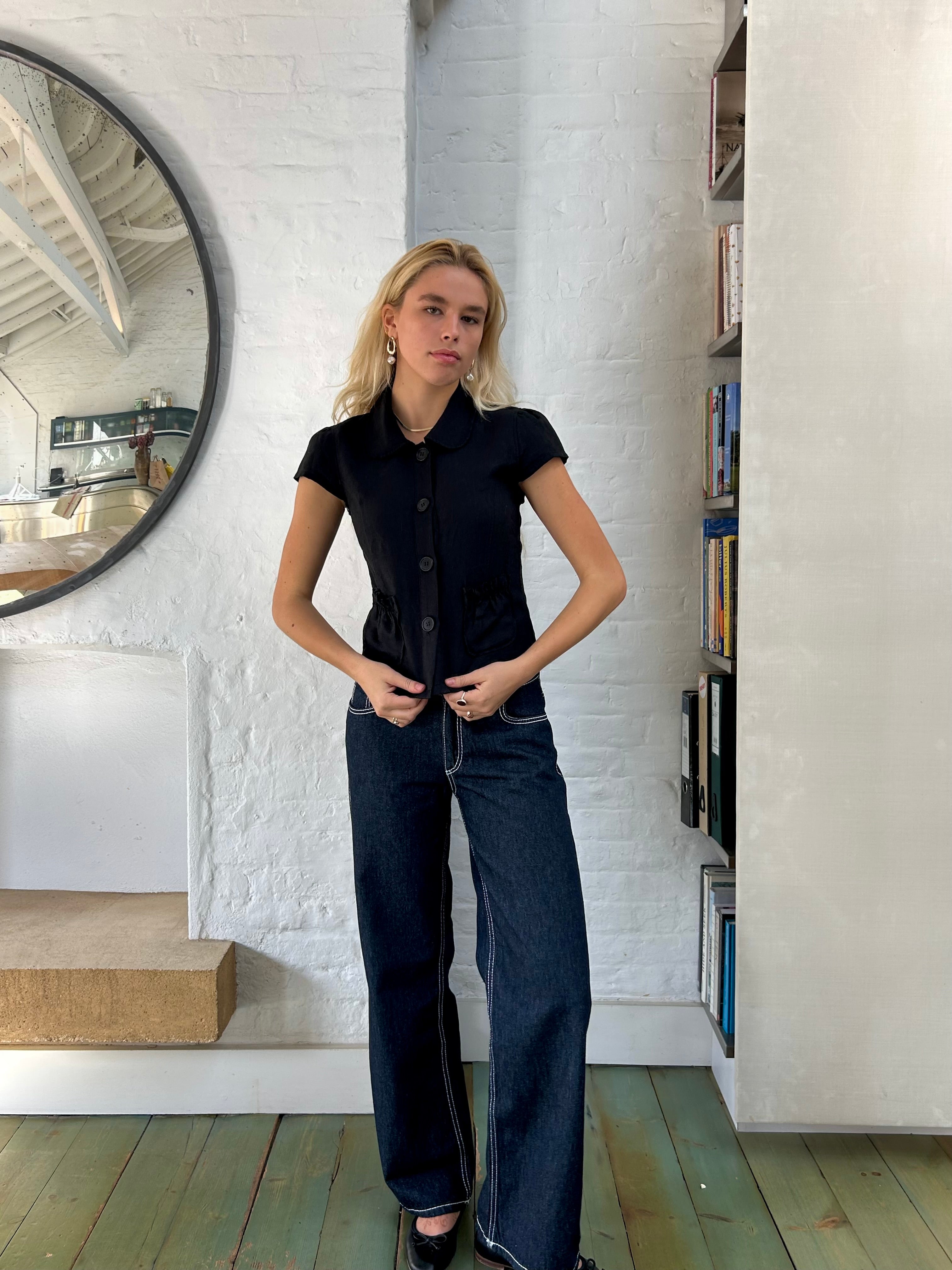 The Margot Top - Black