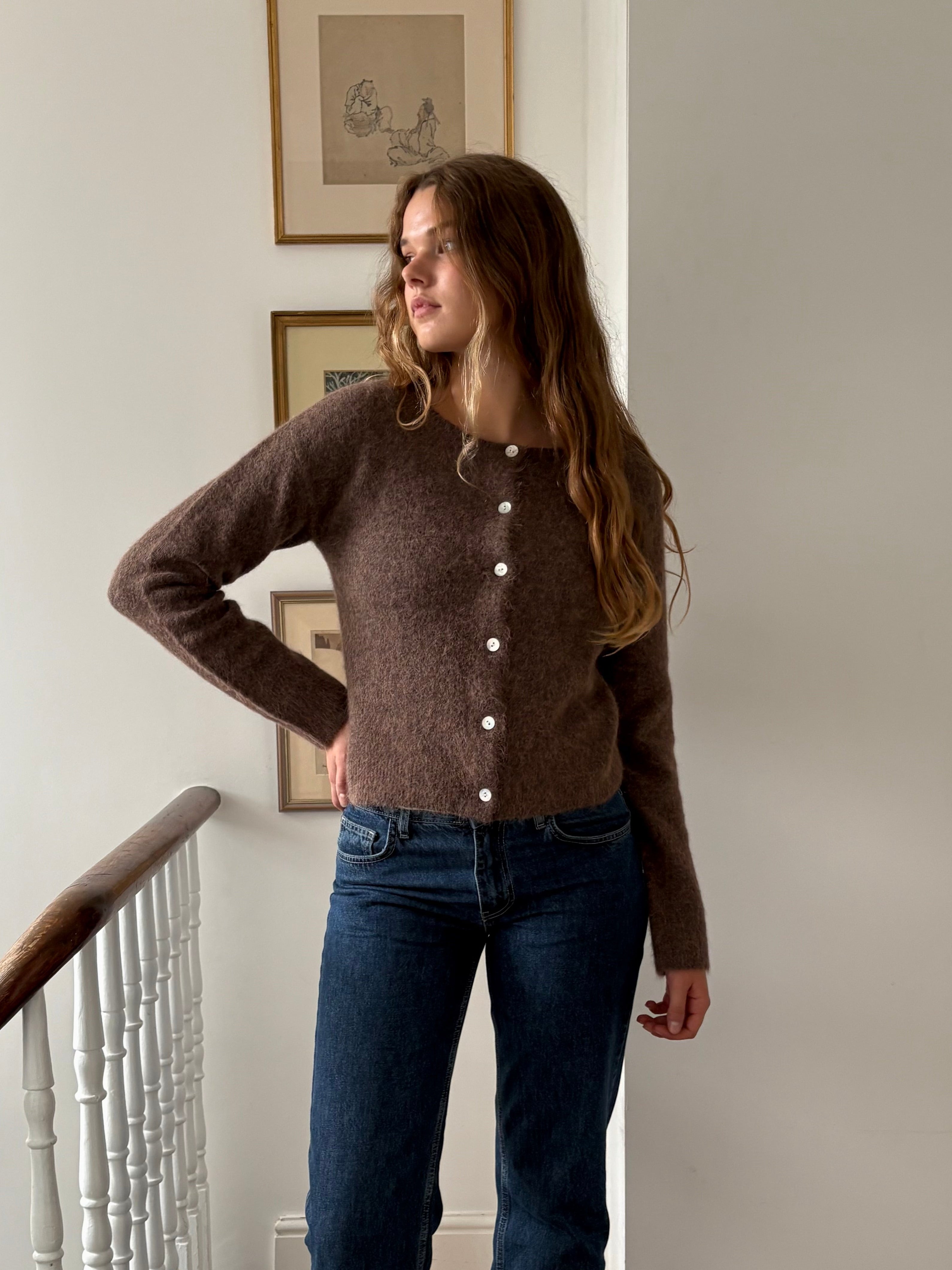 Elsa Cardigan - Brown