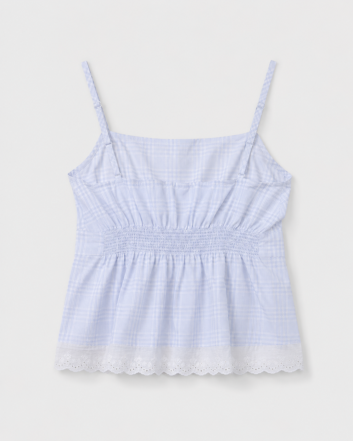 Sylvie Top - Blue Check