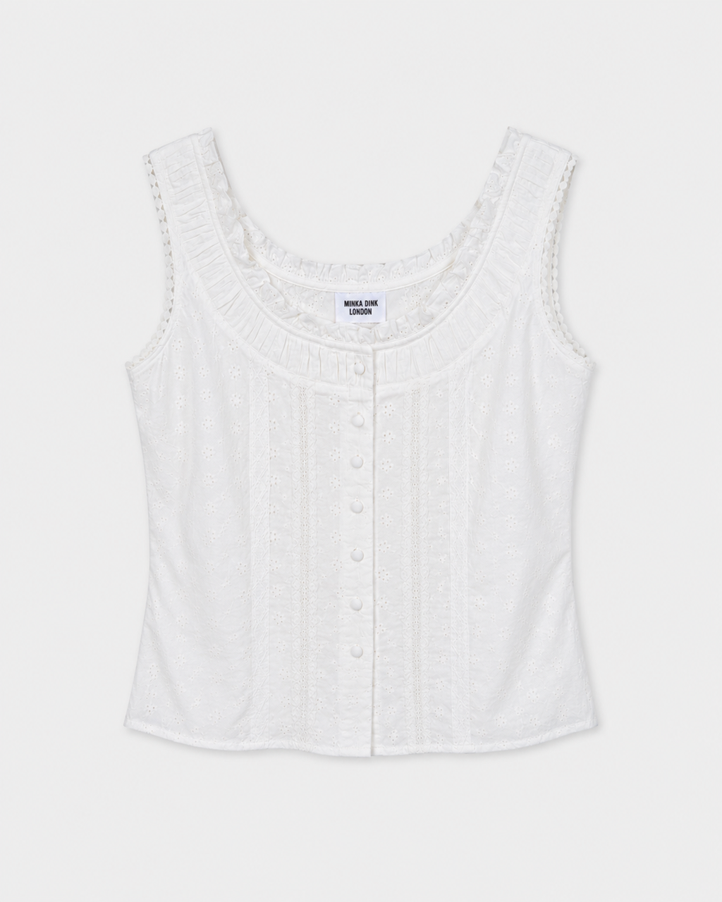 Delia Top - White