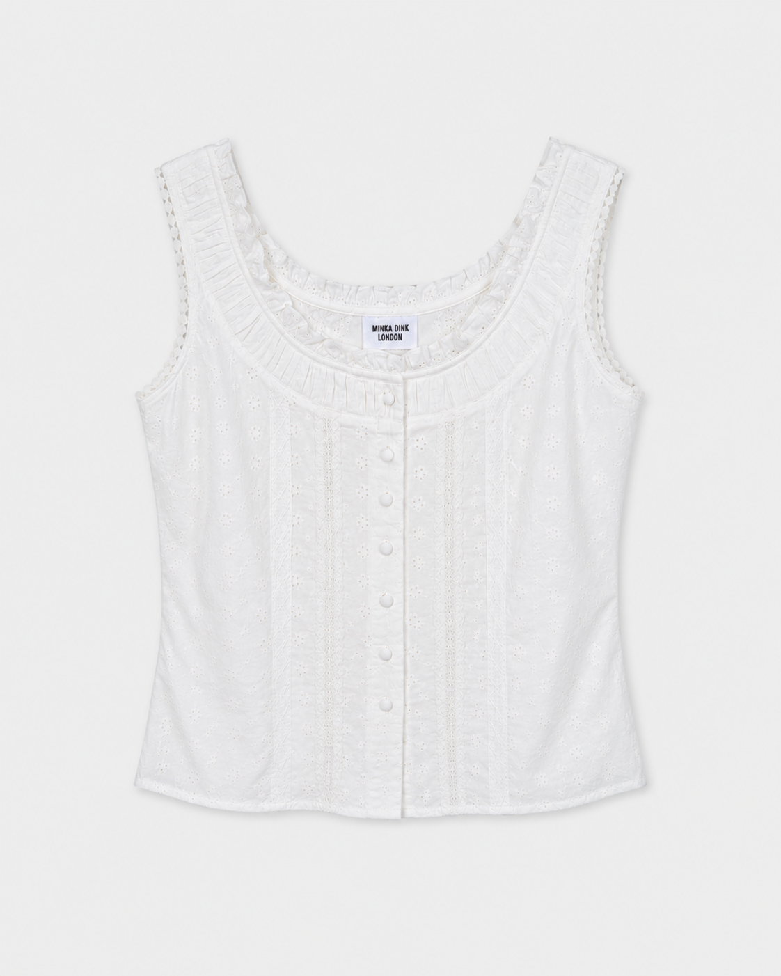 Delia Top - White