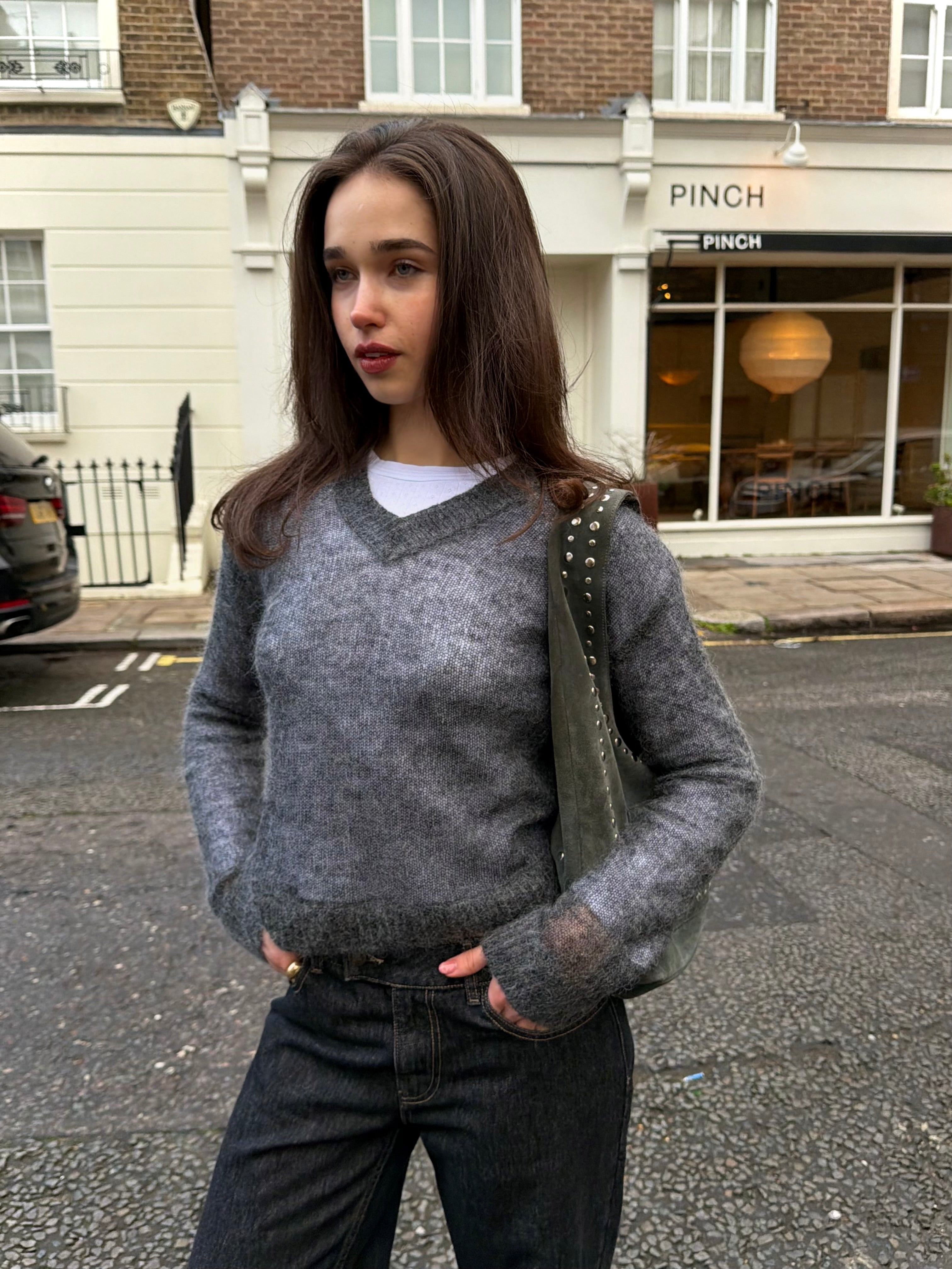 Leni Jumper - Dark Grey