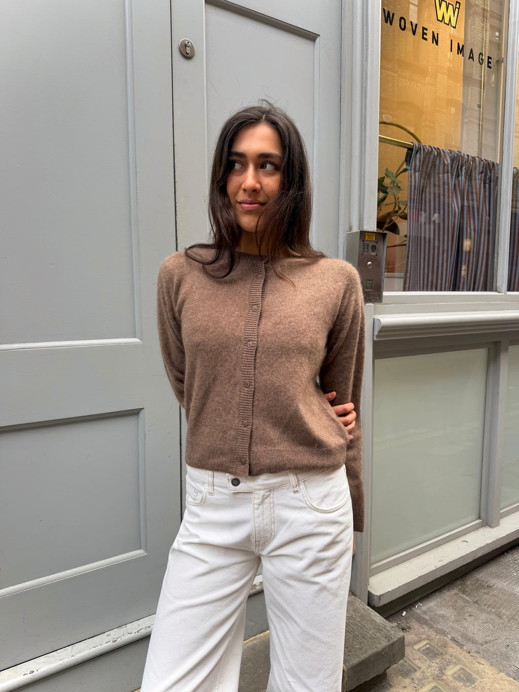 Isla Cardigan - Brown