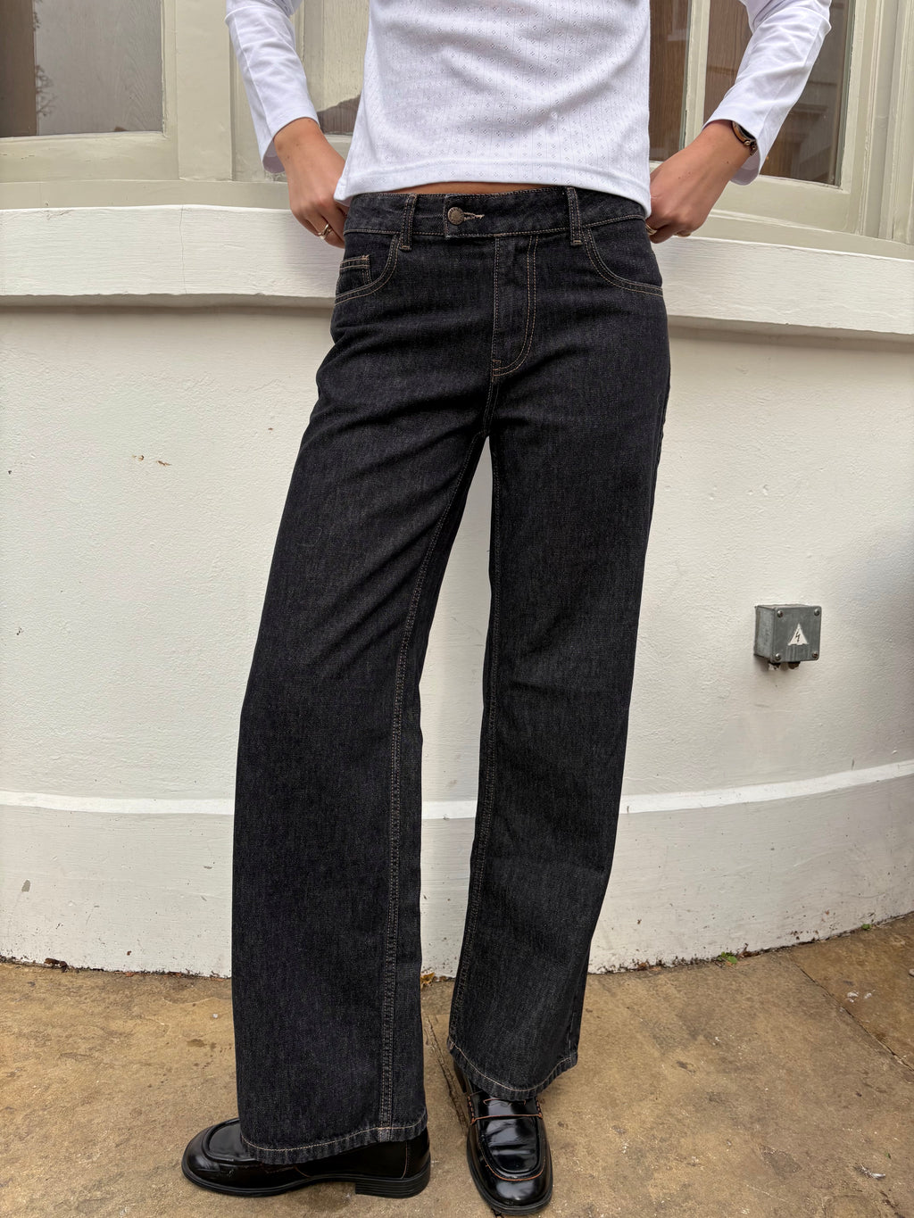 Nina Jeans - Black Wash