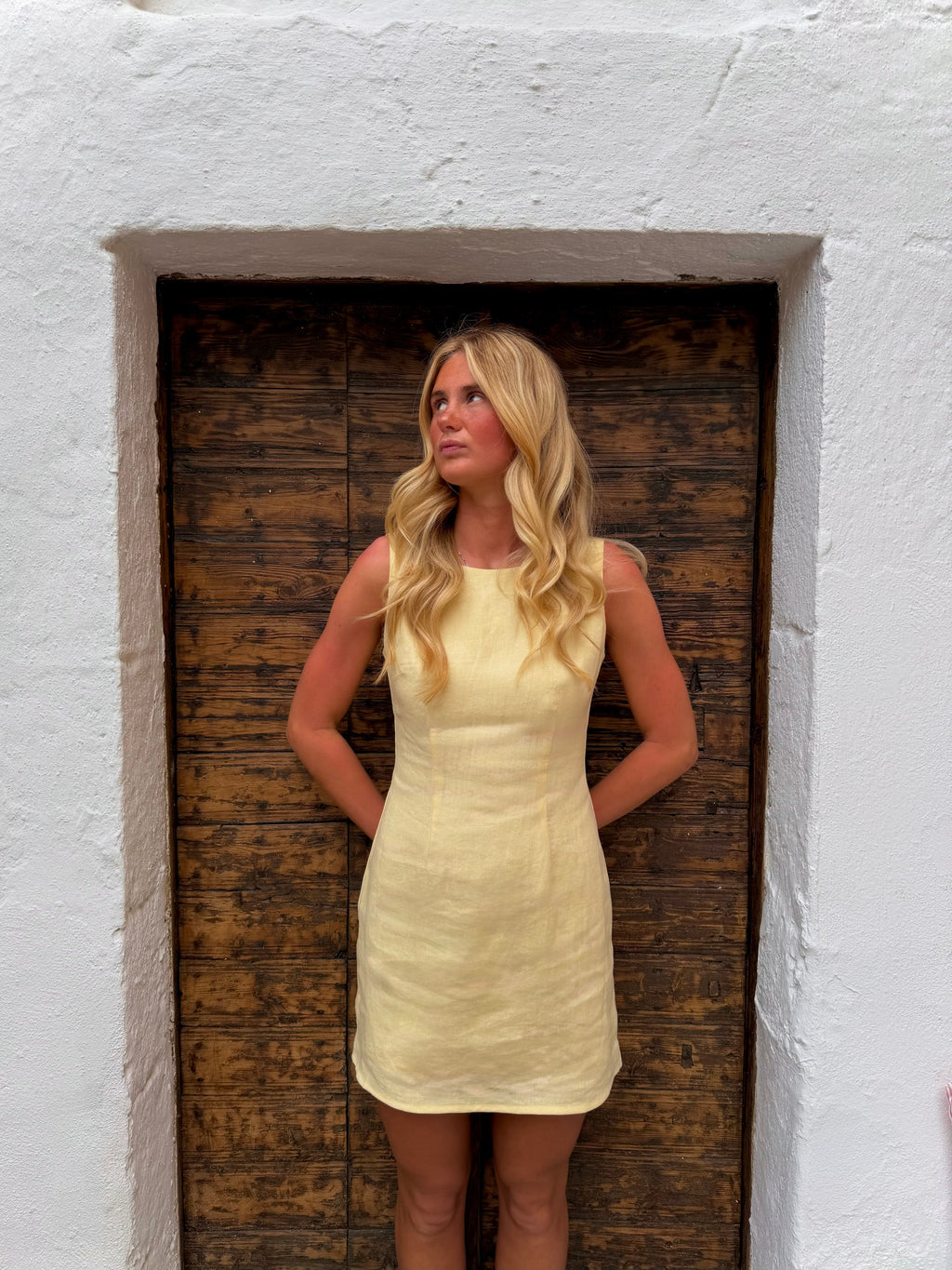 Maddie Dress - Yellow