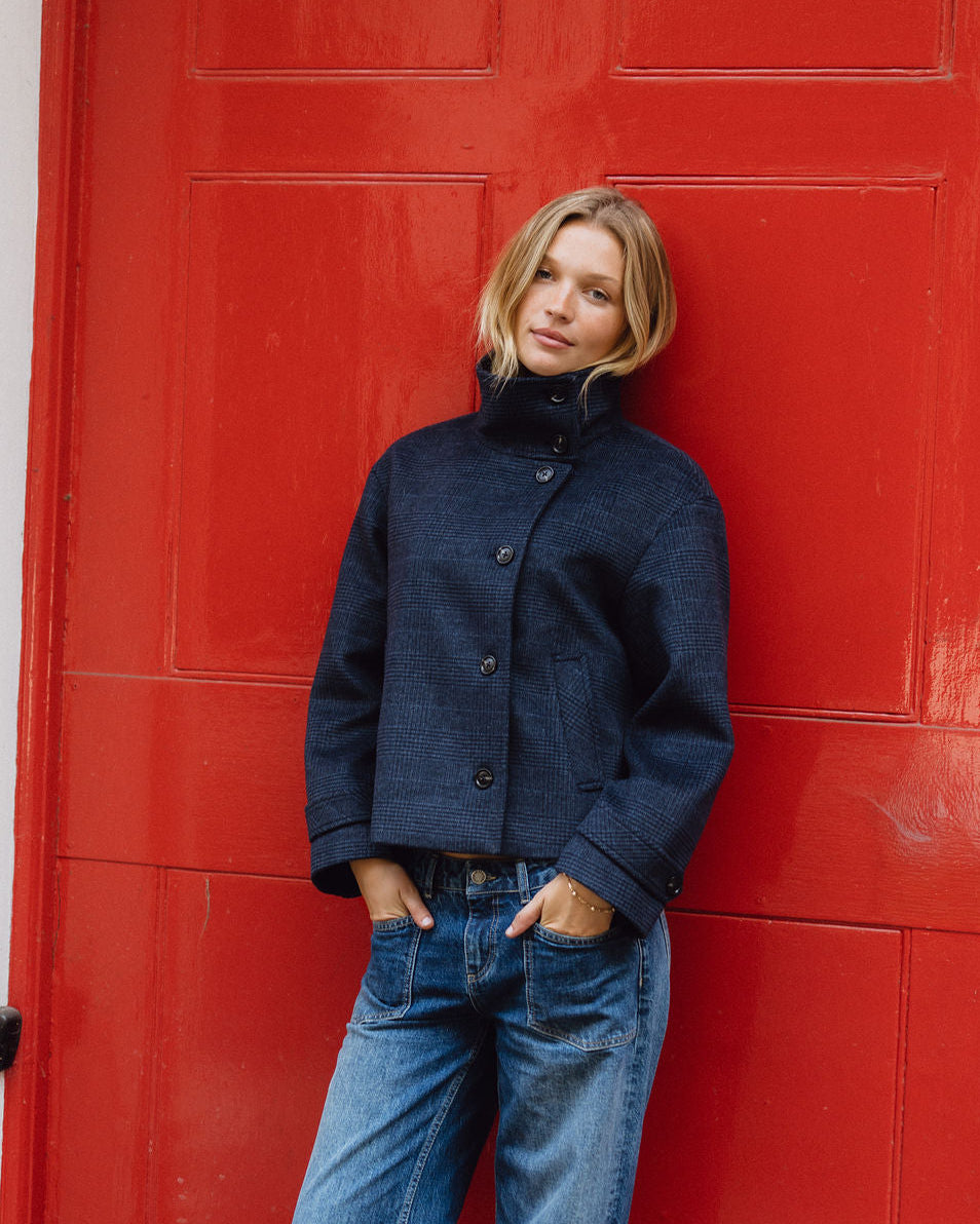 Maude Coat - Navy