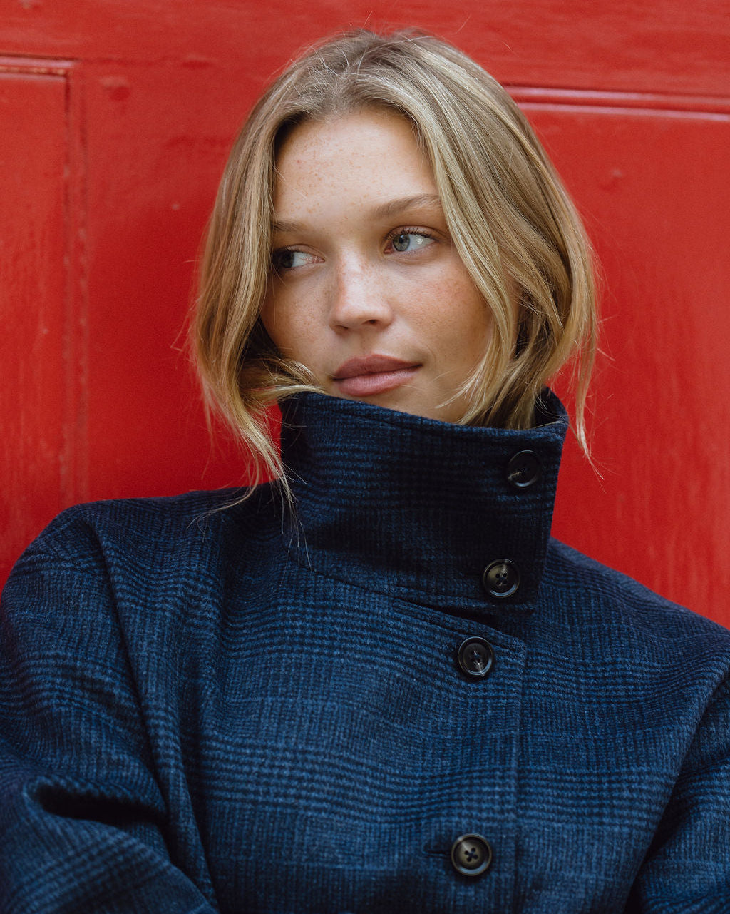 Maude Coat - Navy