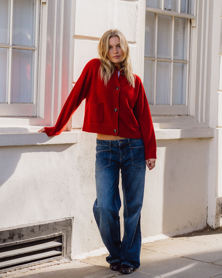 Amelie Cardigan - Red