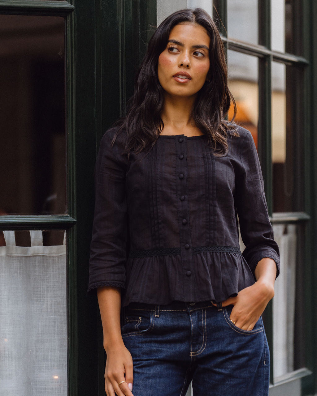 Alba Blouse - Black