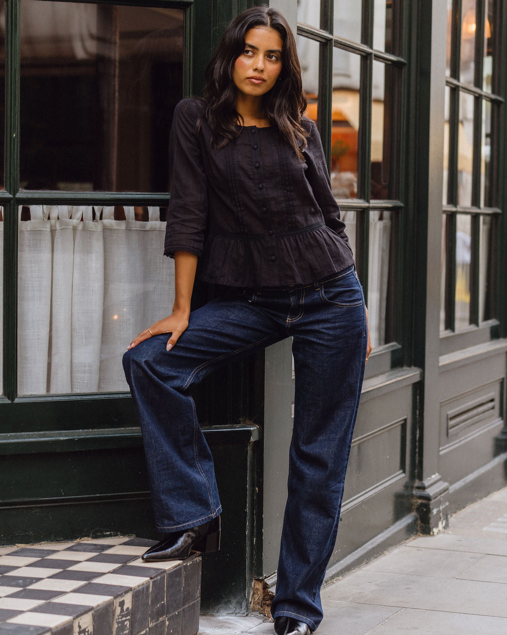 Alba Blouse - Black