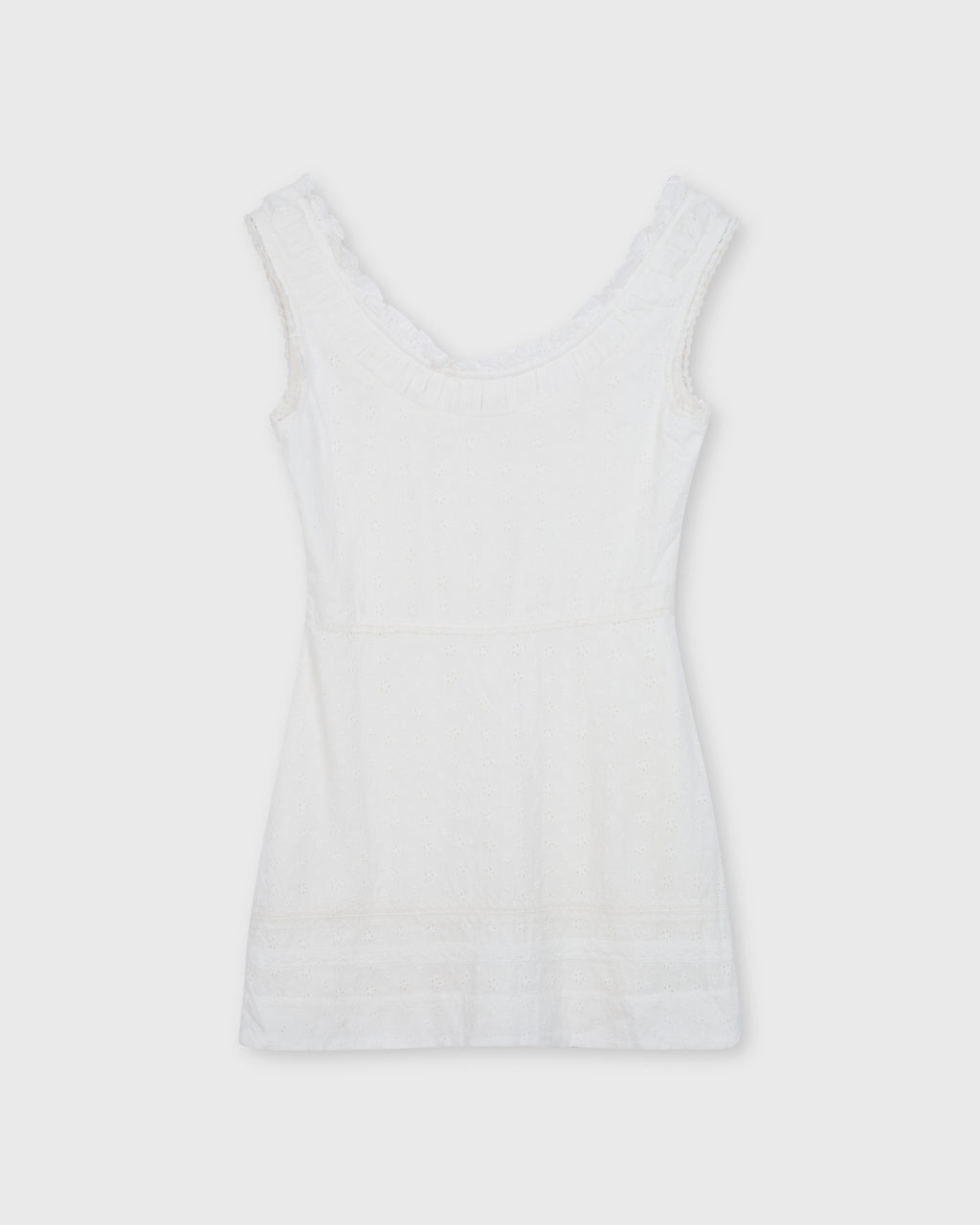 Delia Dress - White