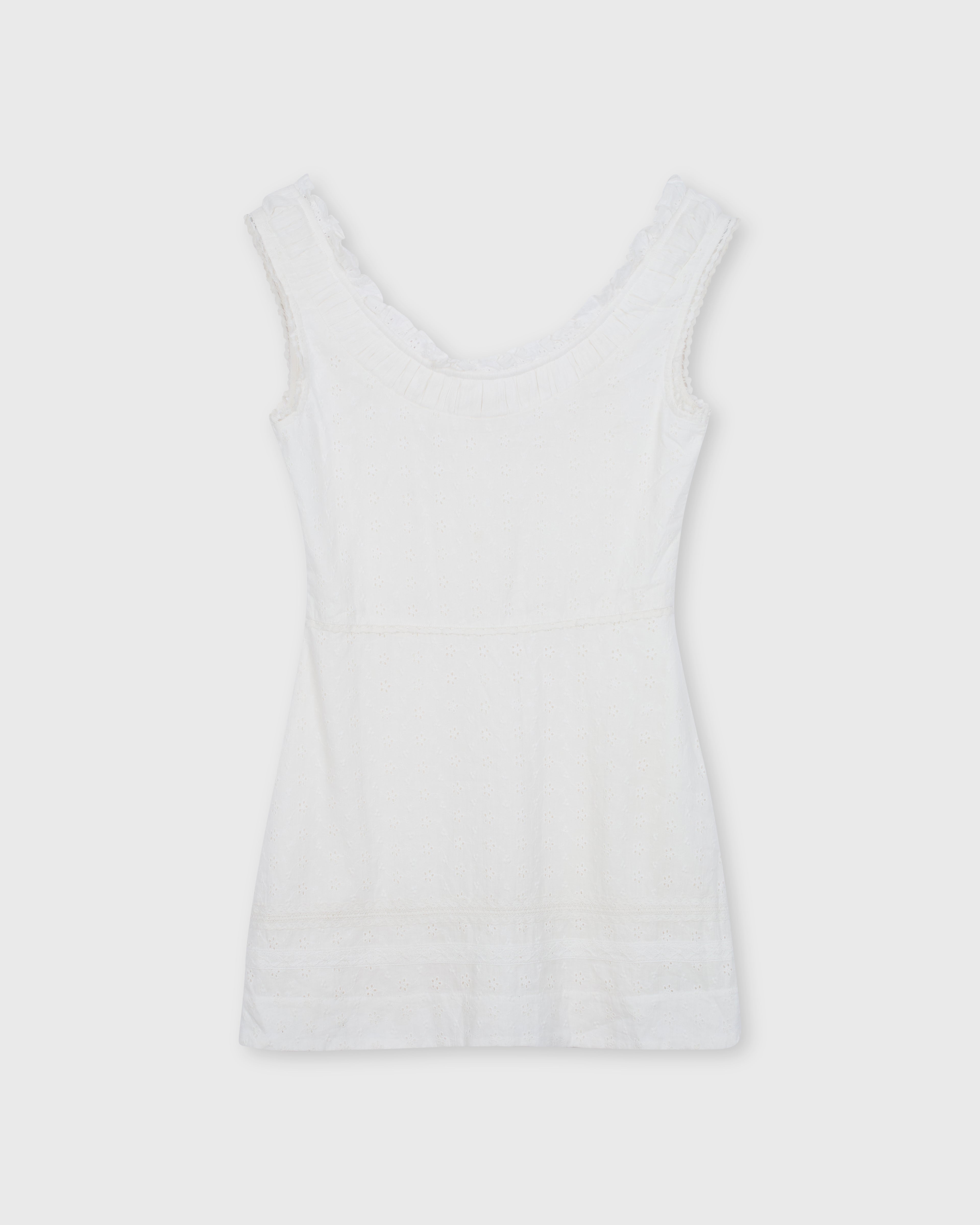 Delia Dress - White