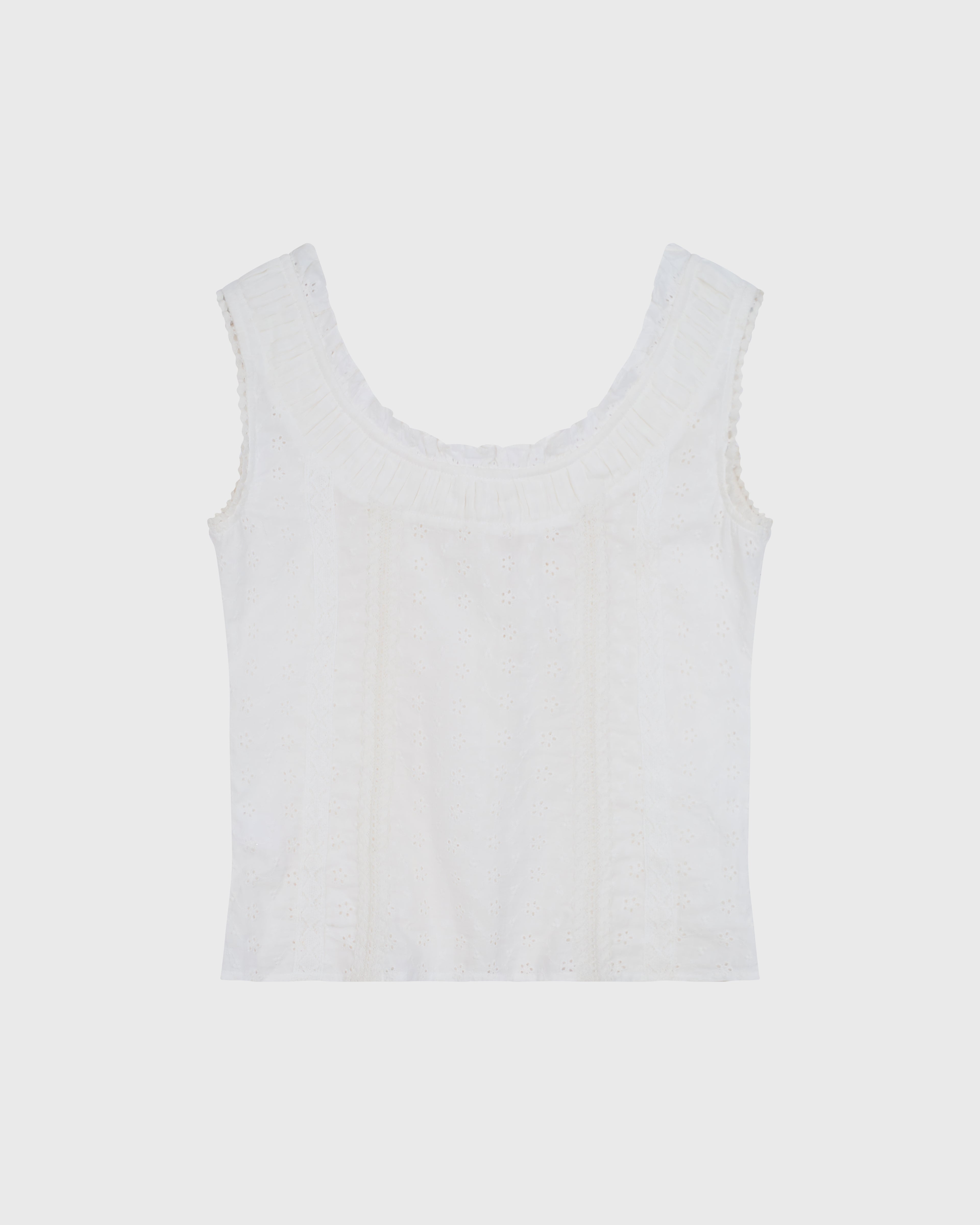 Delia Top - White