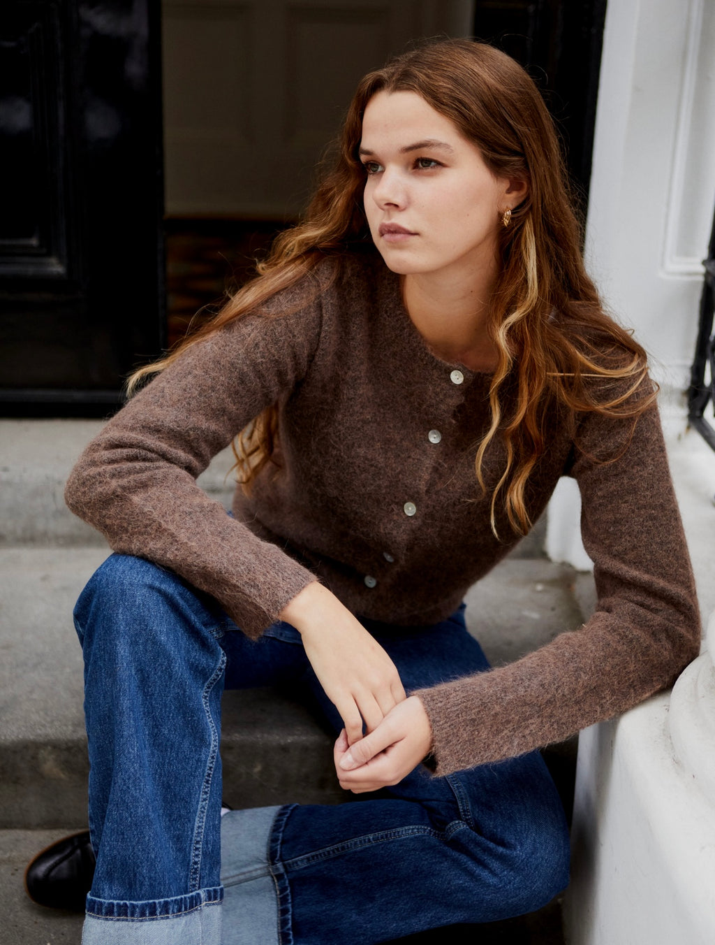 Elsa Cardigan - Brown