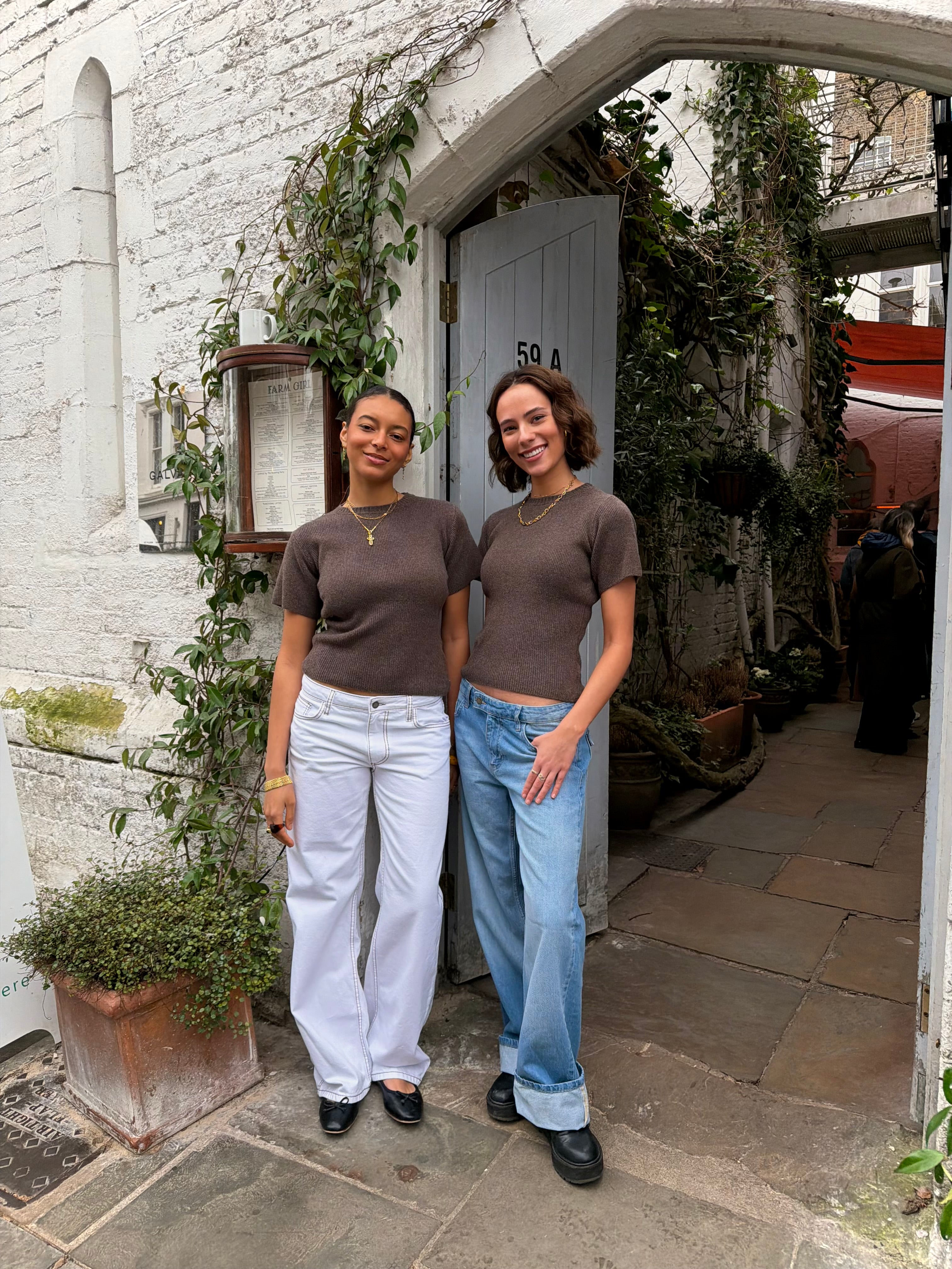 Sofie Knit Top - Brown