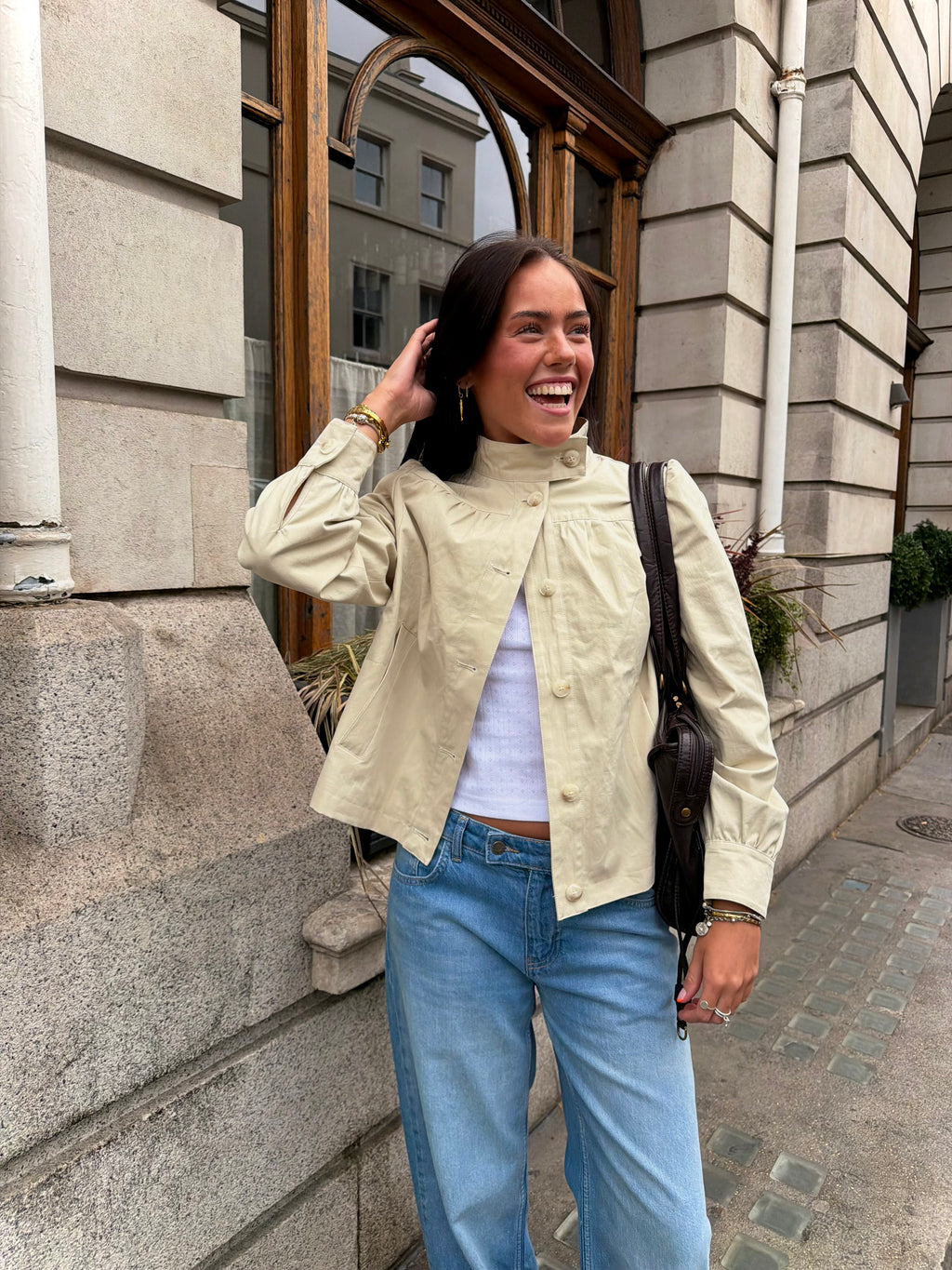 Eleni Jacket - Sand