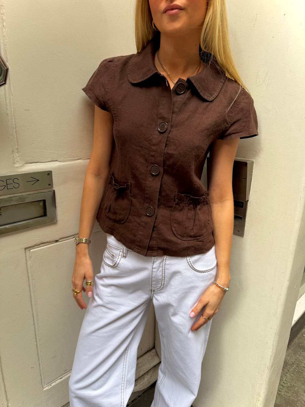 Margot Top - Brown