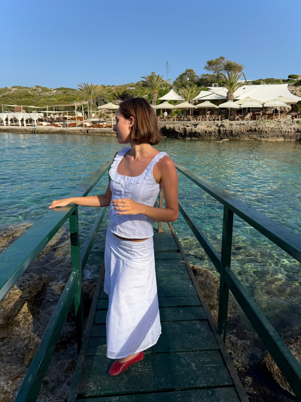 Clara Skirt - White