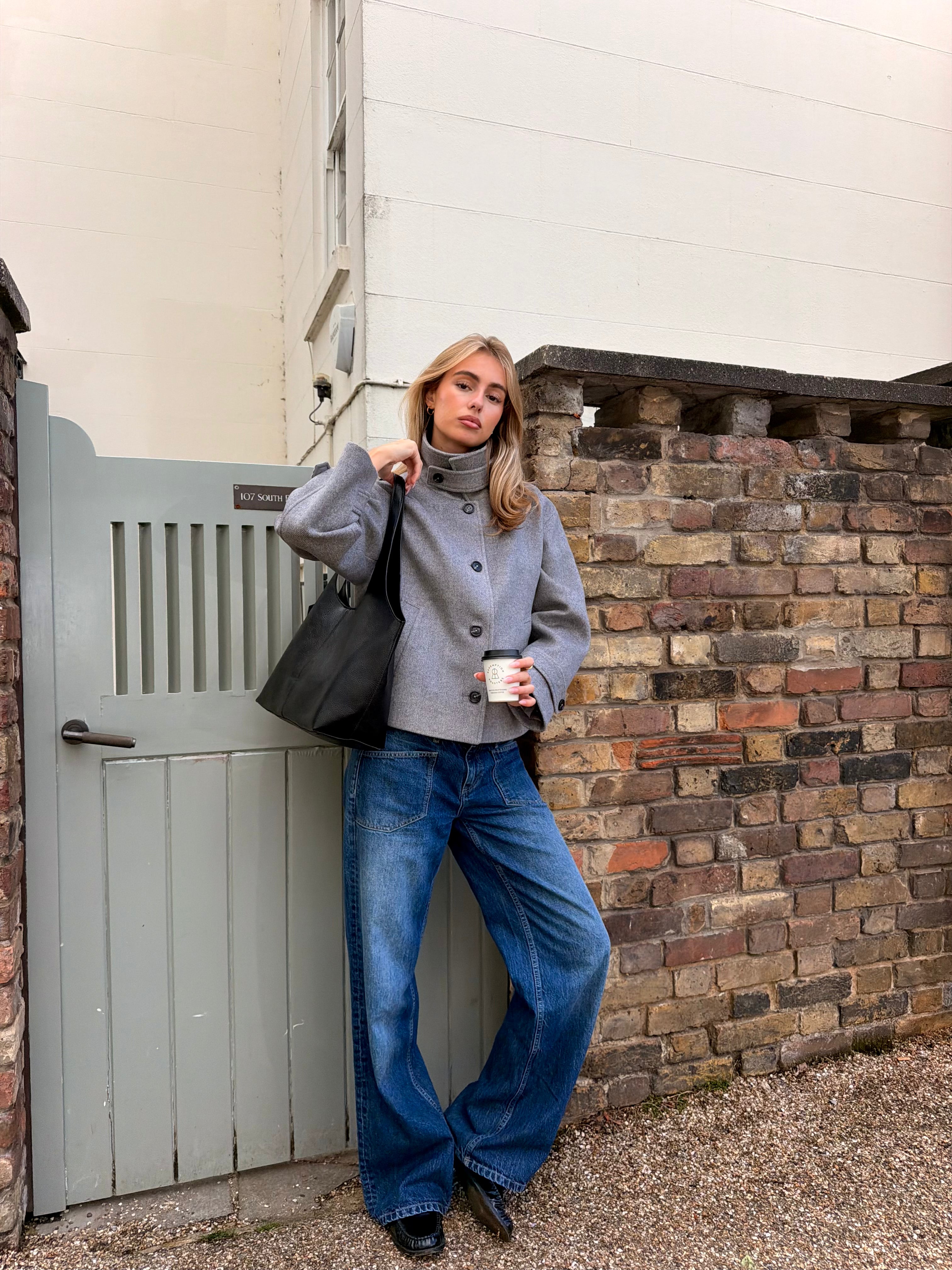 Flora Coat - Grey