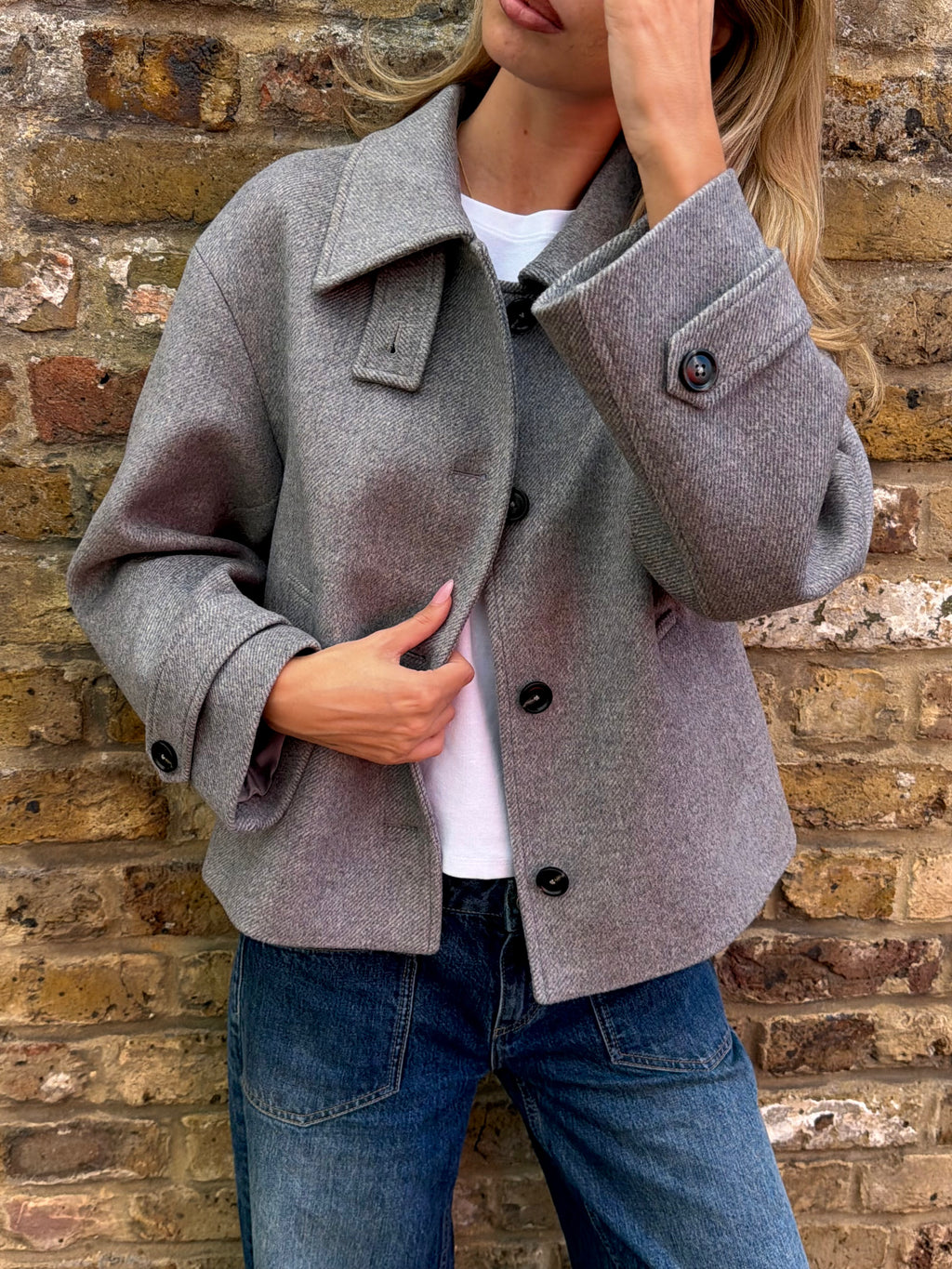 Flora Coat - Grey