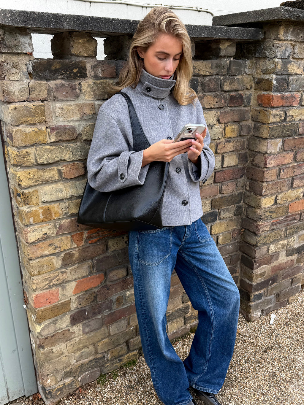 Flora Coat - Grey