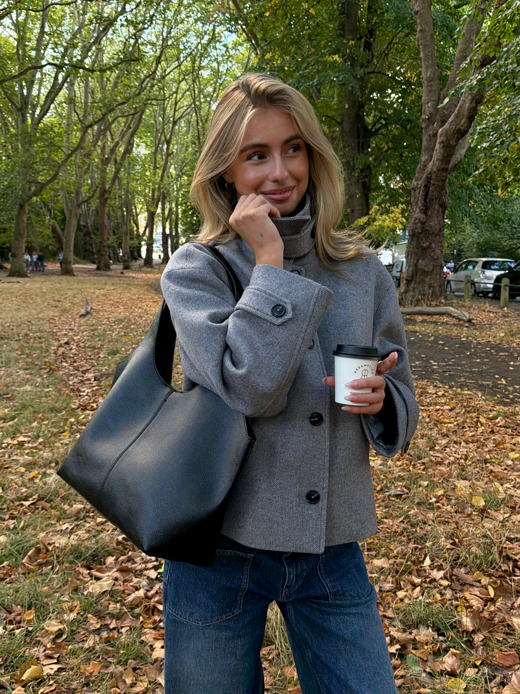 Flora Coat - Grey