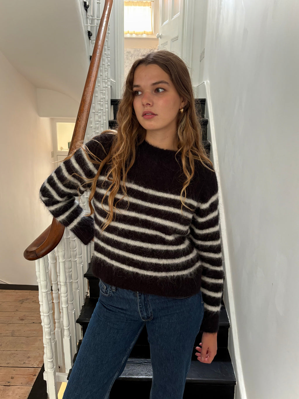 Cara Jumper - Black & White