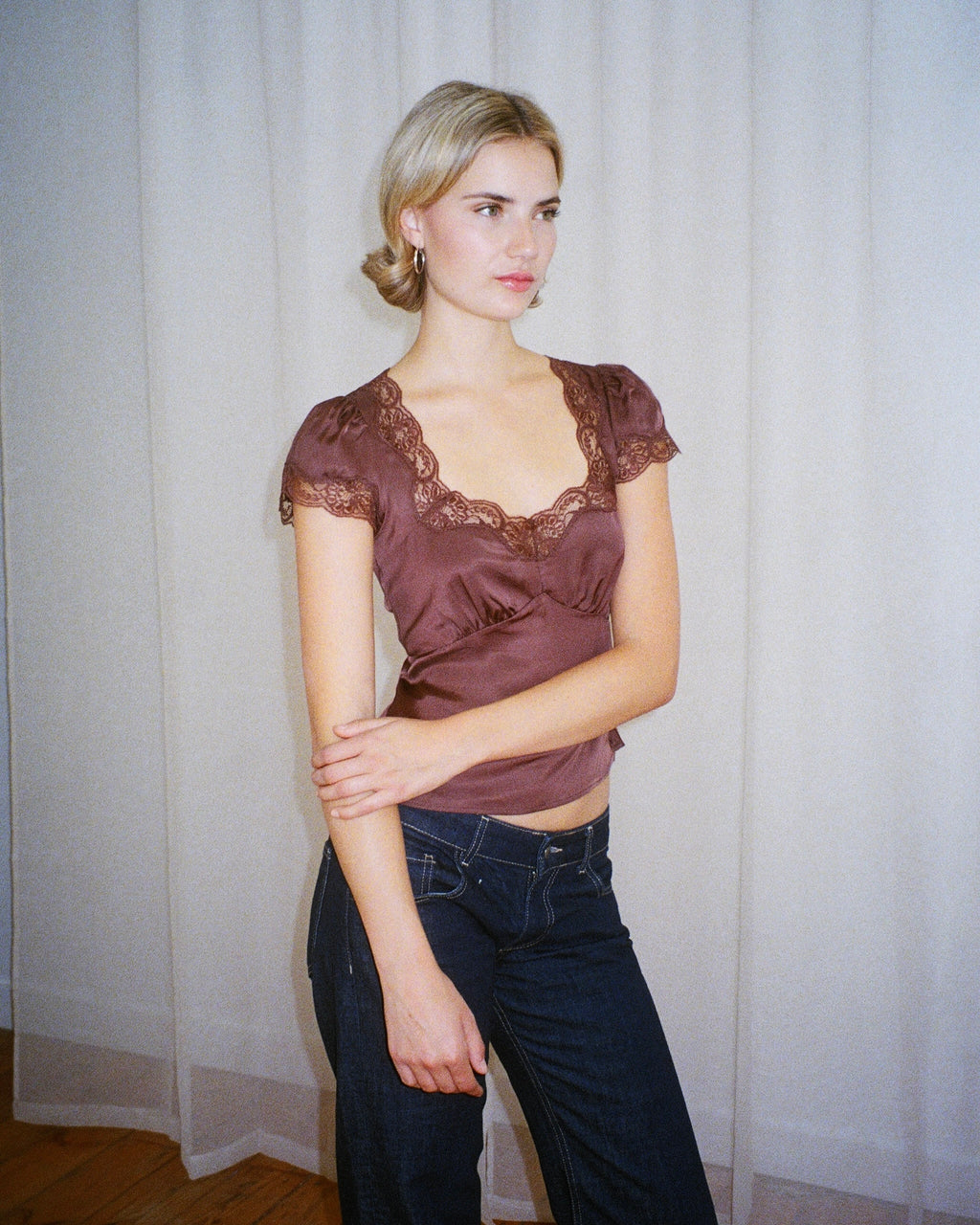 Petra Blouse - Brown