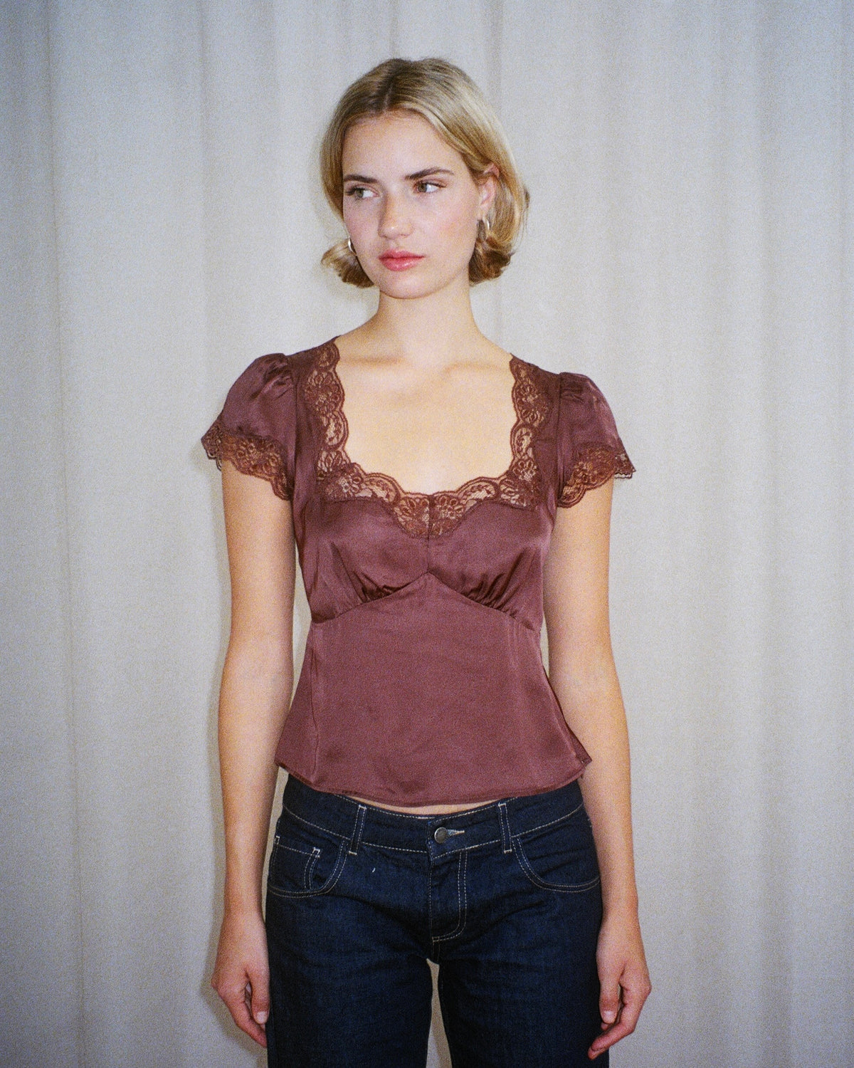Petra Blouse - Brown