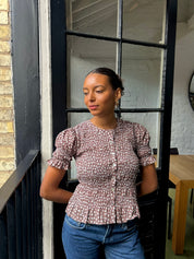 Esme Blouse - Cocoa