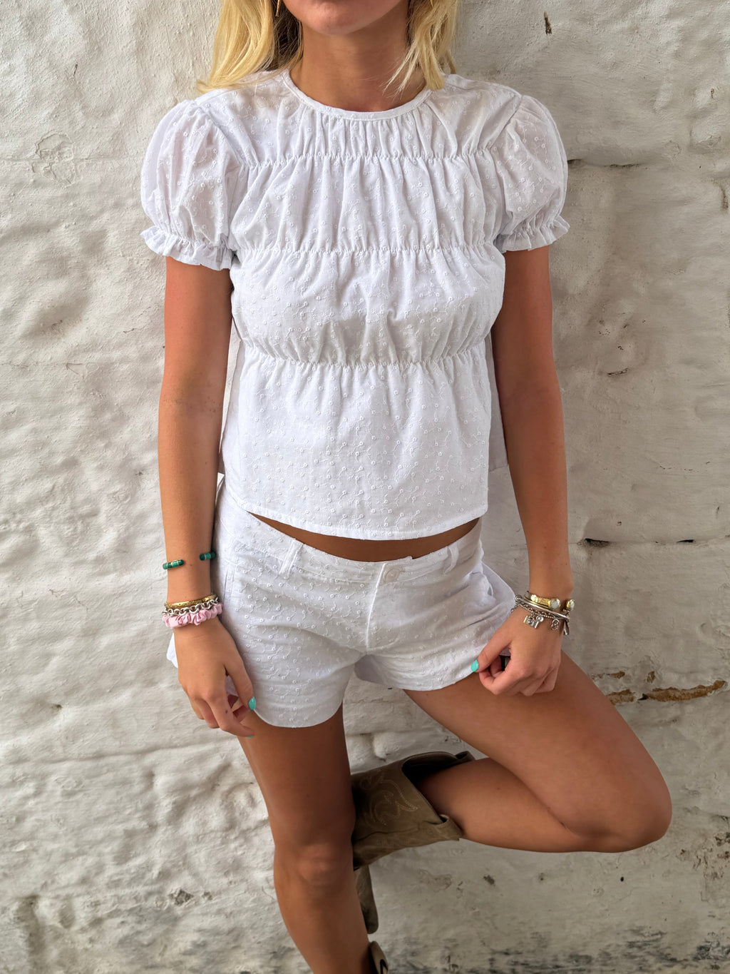 Etta Blouse - White