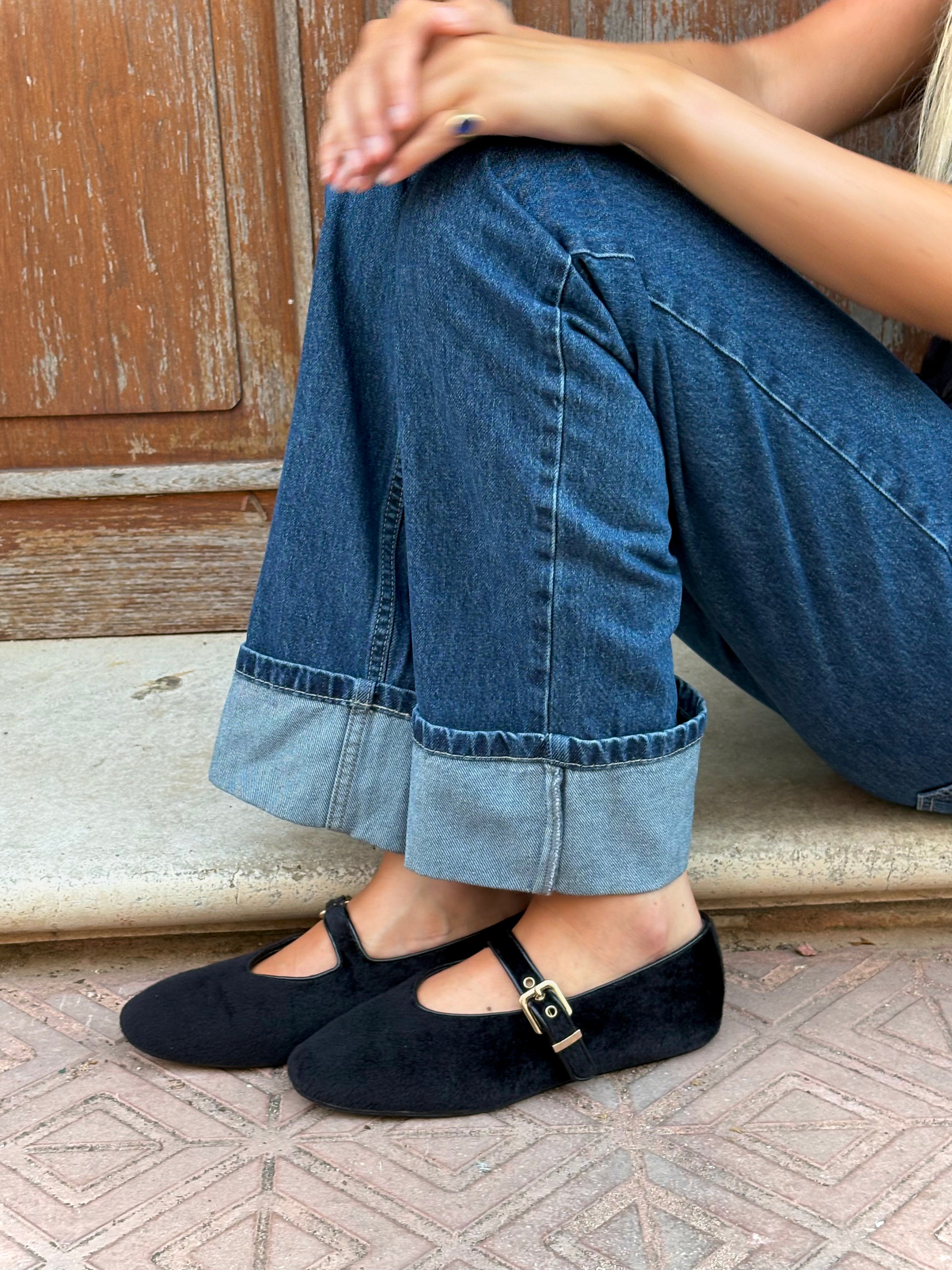 The Cora Jeans - Dark Wash