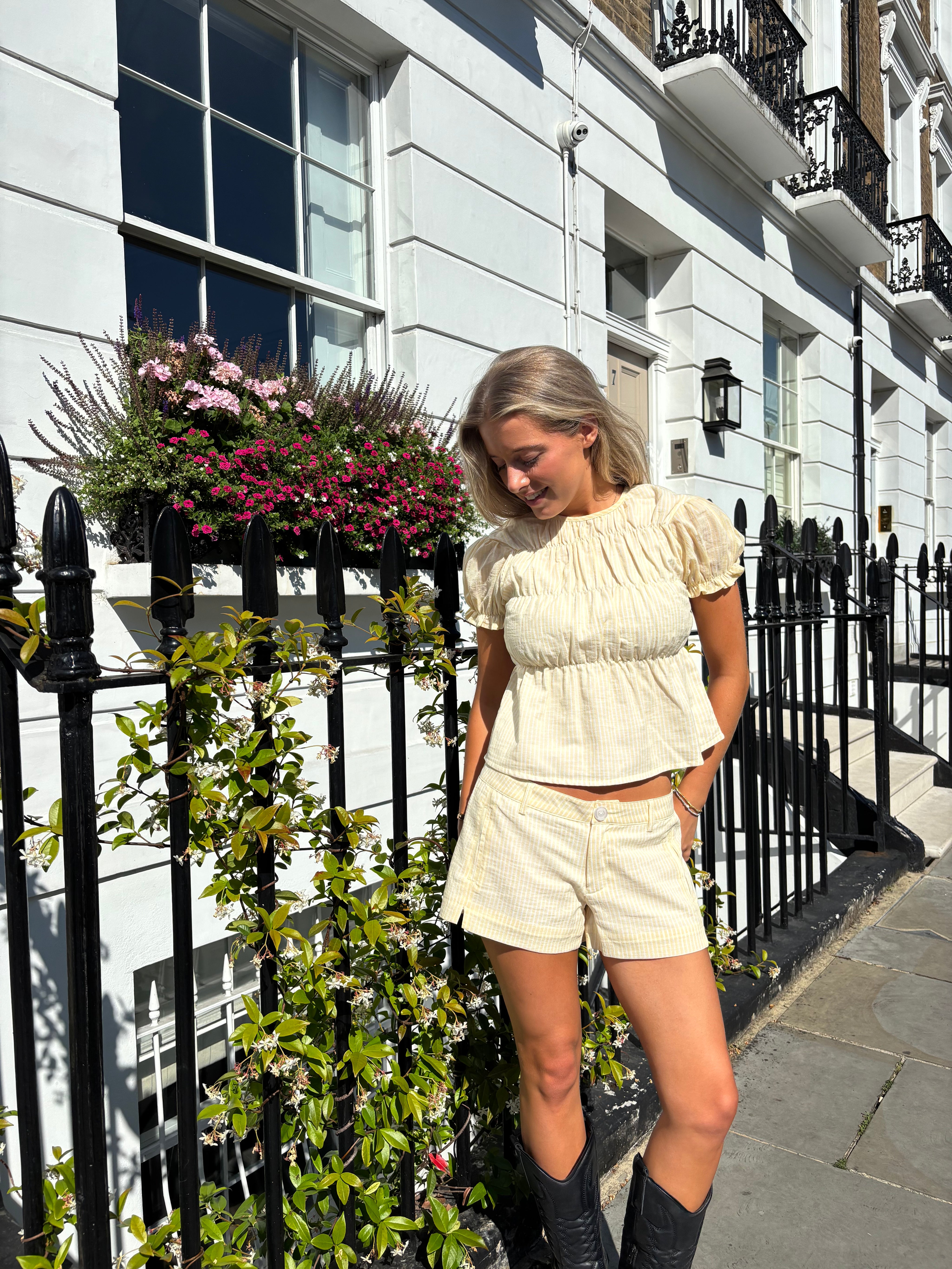 The Etta Blouse - Buttercup