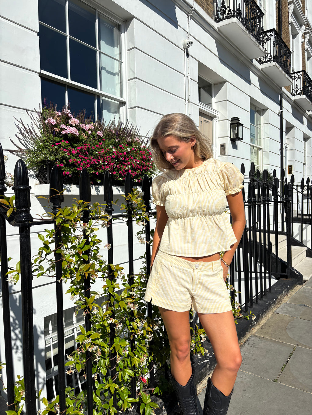 Mini Shorts - Buttercup