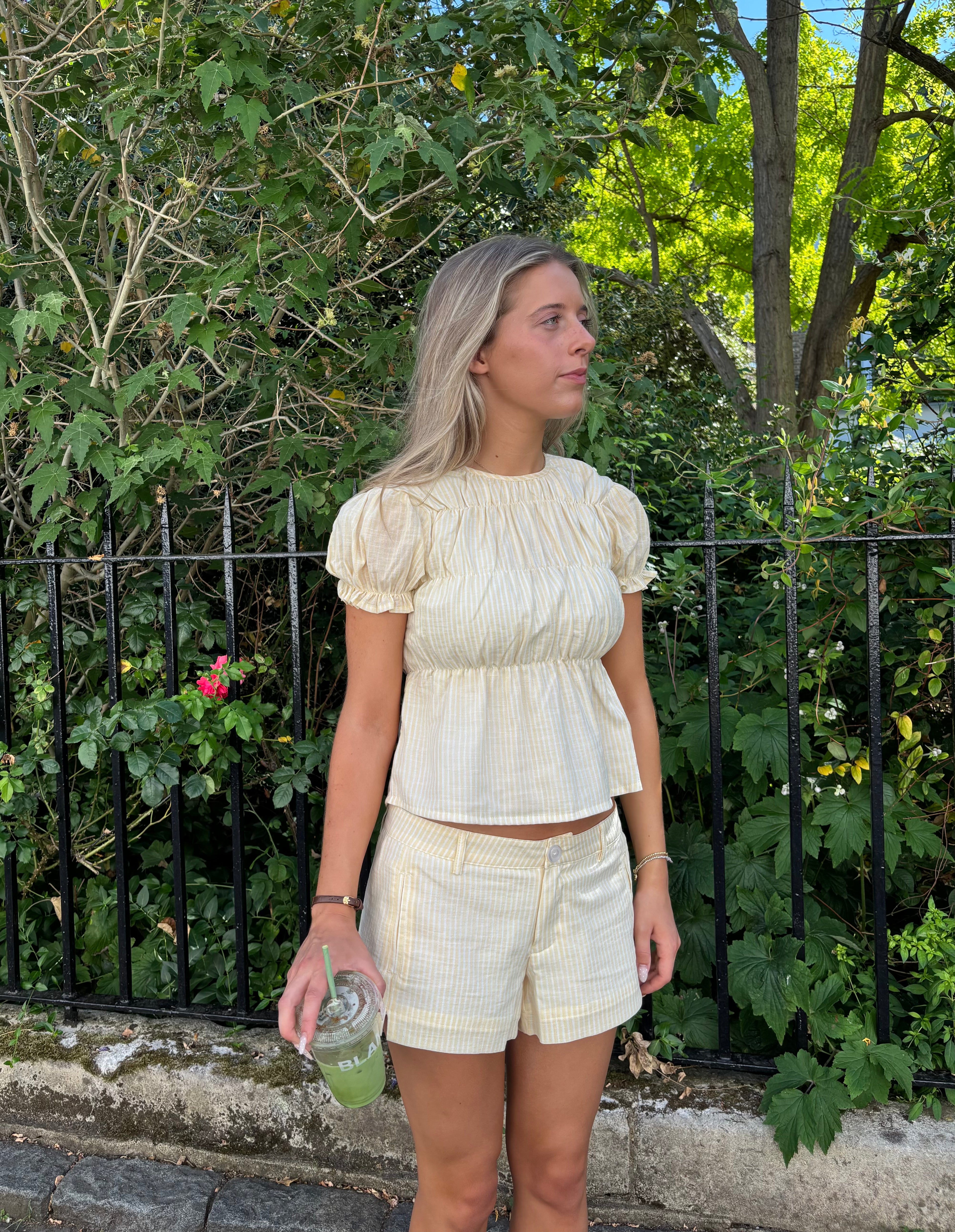 Mini Shorts - Buttercup